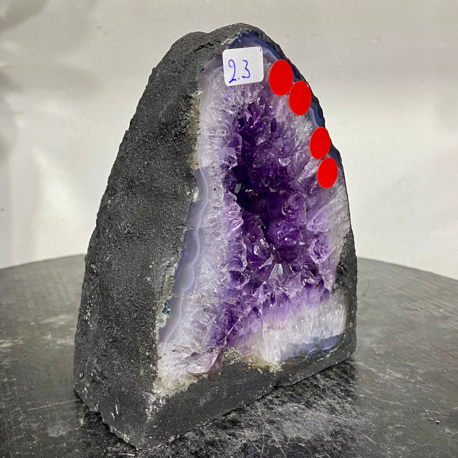 5LB Natural Amethyst Cathedral English Cluster Crystal Specimen Healing