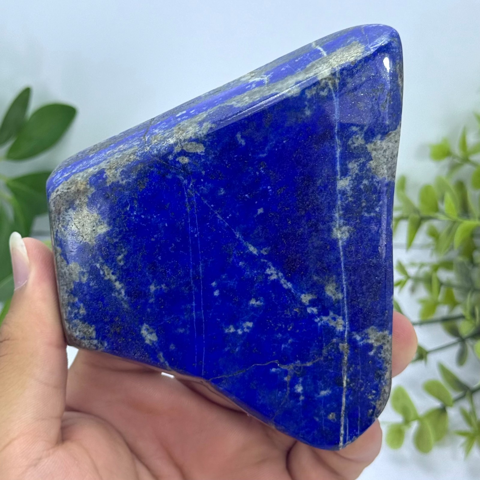 Polished Lapis Lazuli Crystal Free Form, Lapis Lazuli Polished Free Form, Lapis