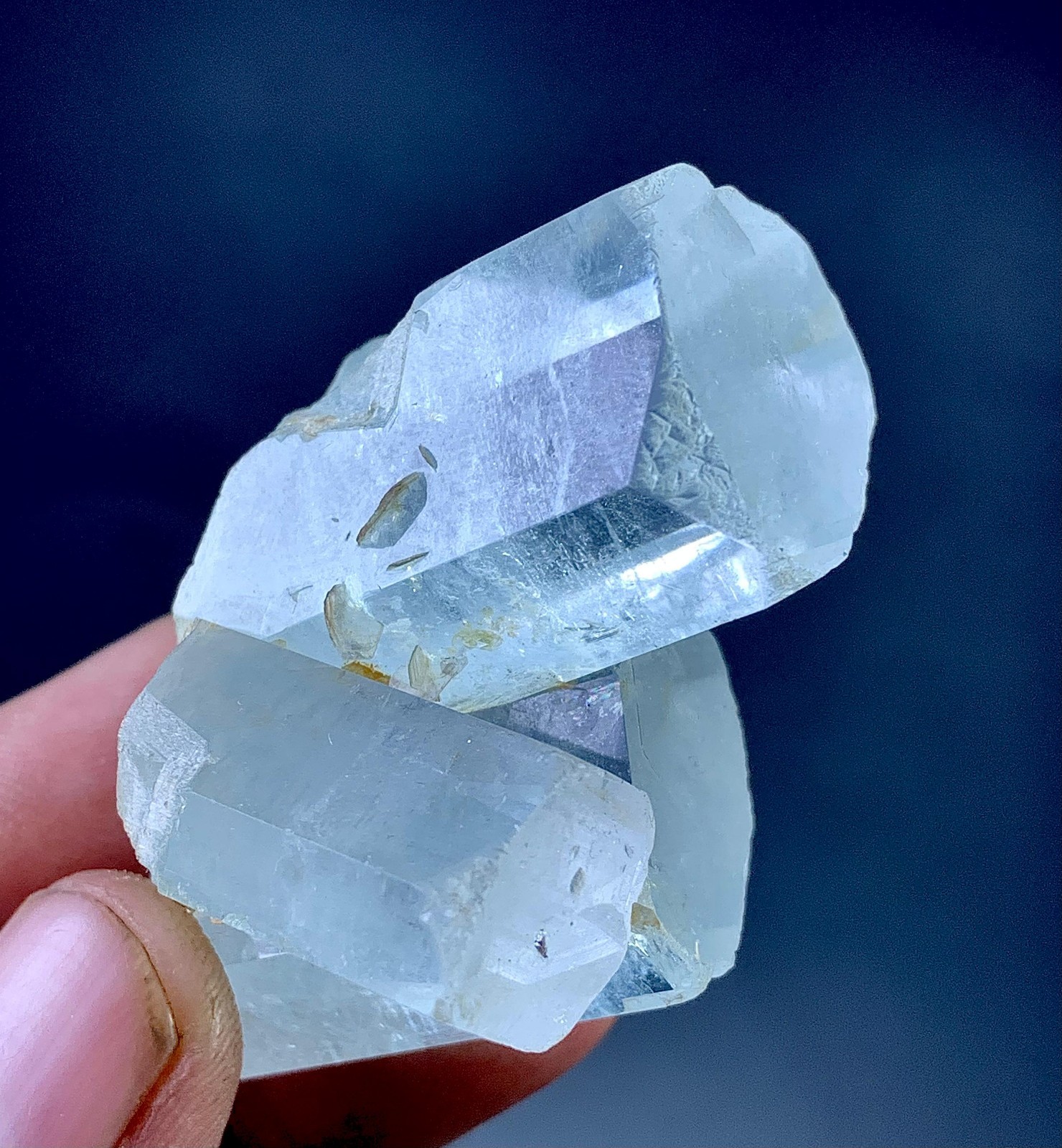 293Carat Top Quality Aquamarine Crystal From Skardu Pakistan.Rare Color