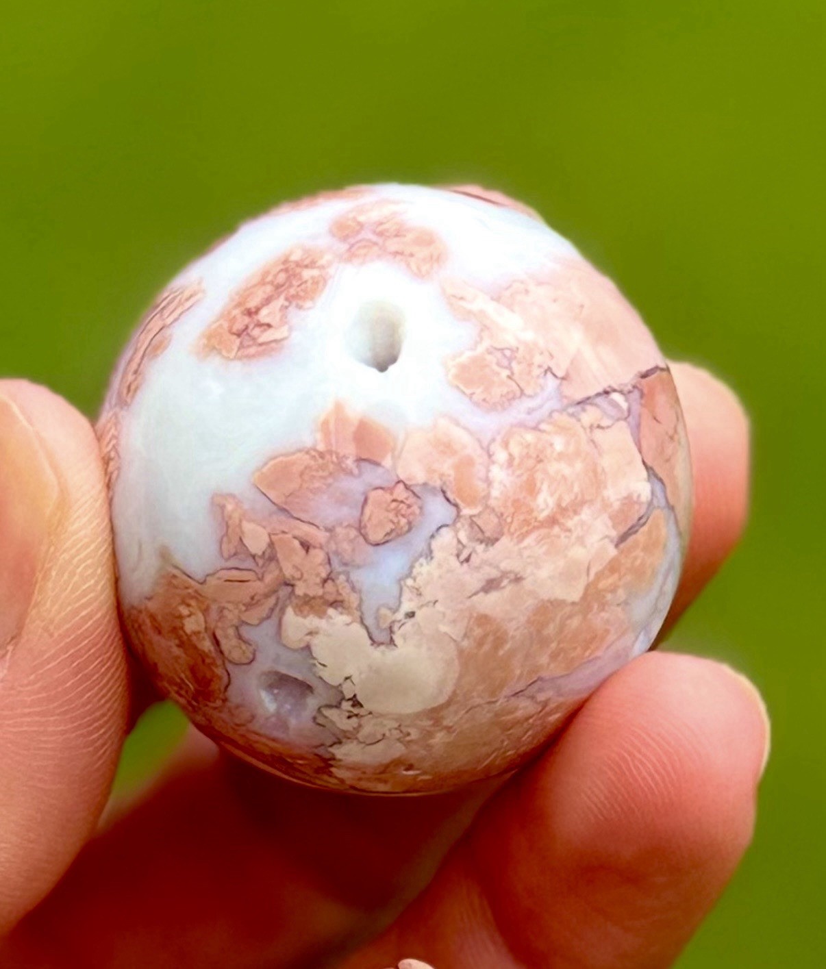 Cotton Candy Agate Sphere 40mm/87g
