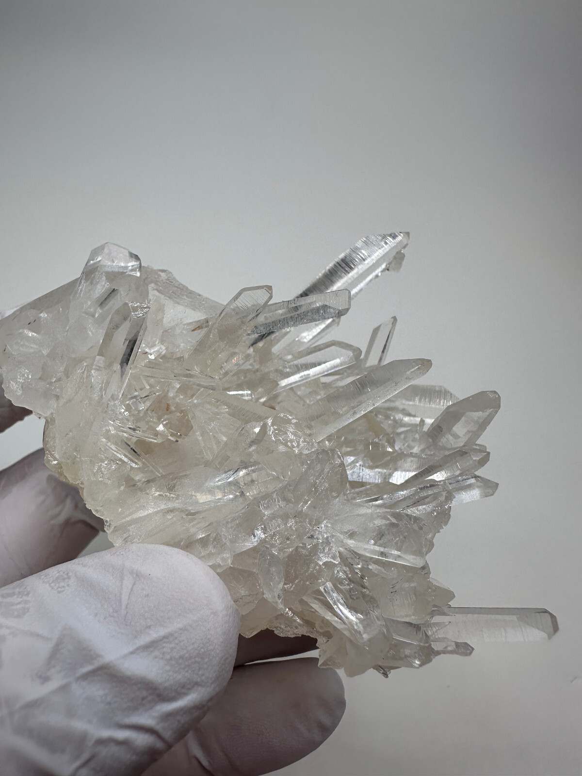 Top Quality Large Clear Arkansas Quartz Crystal Cluster