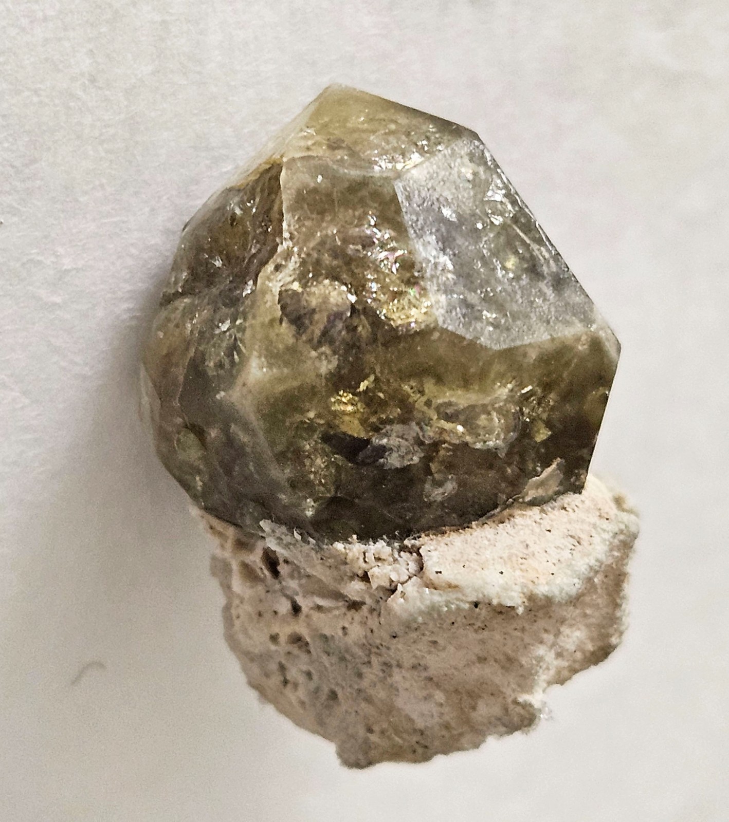 Glassy Green Grossular Garnet on Matrix – Vilyui, Siberia, Russia