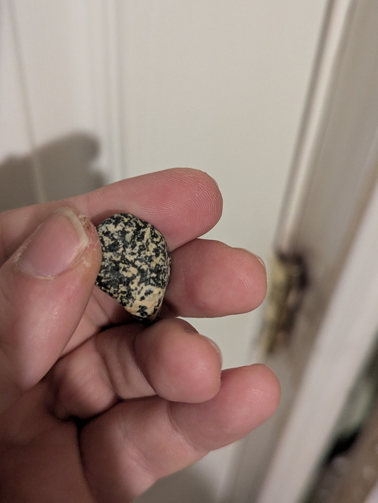 Black & Beige Colored Stone