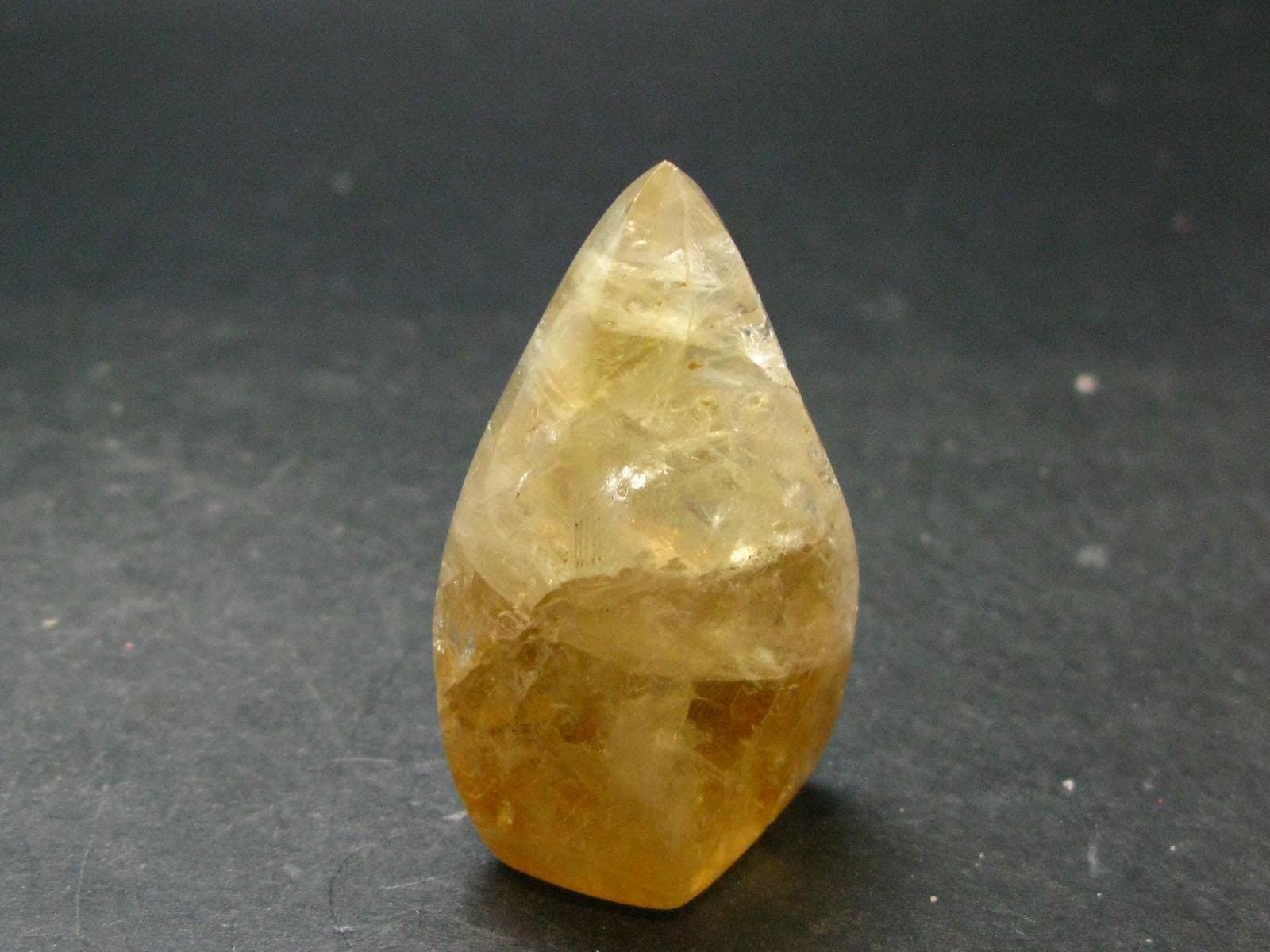 Citrine Unheated Polished Crystal From Brazil – 2.0″ – 42.17 Grams