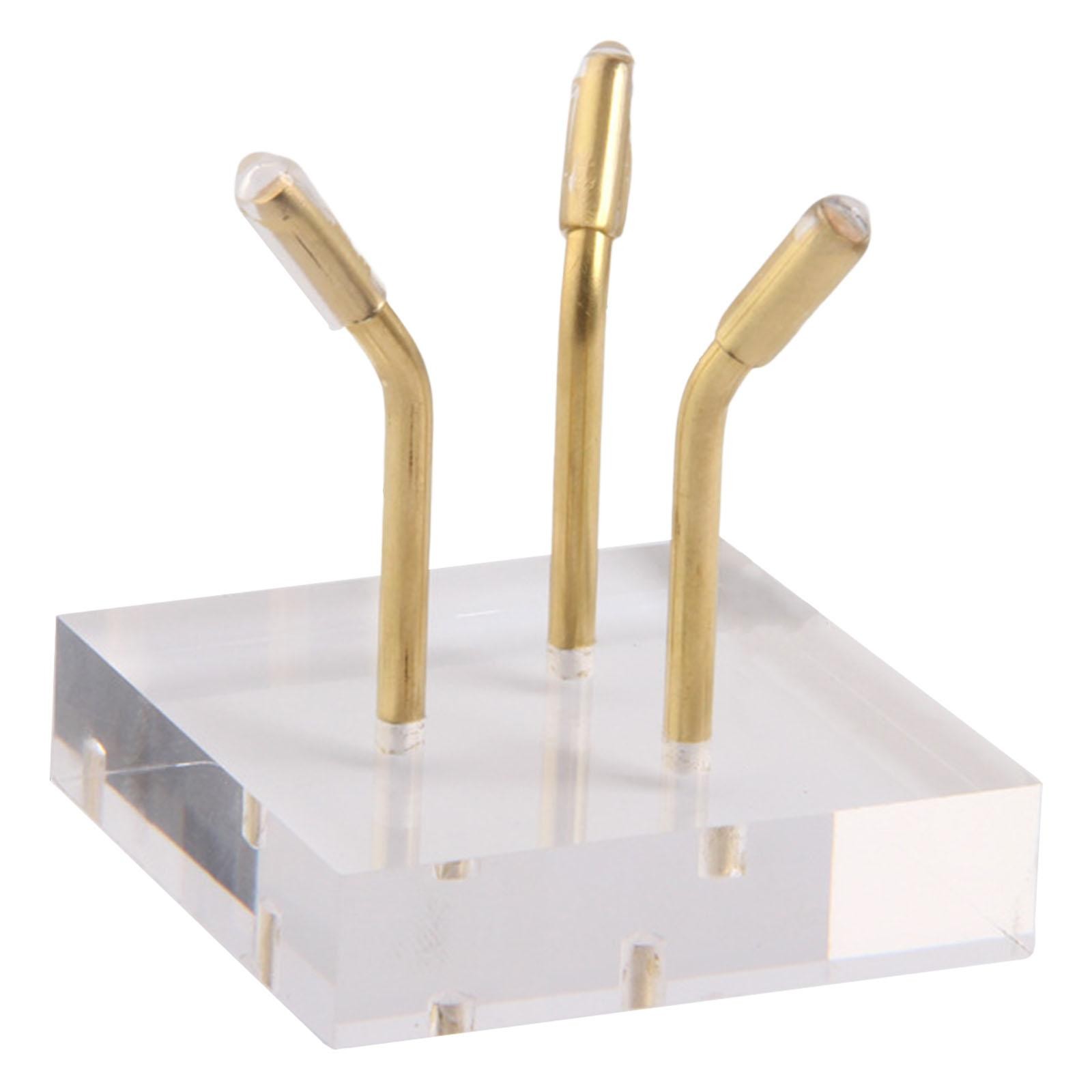 Acrylic Display Holder Display Easel Stand Support Rack Mineral for Ball Agate