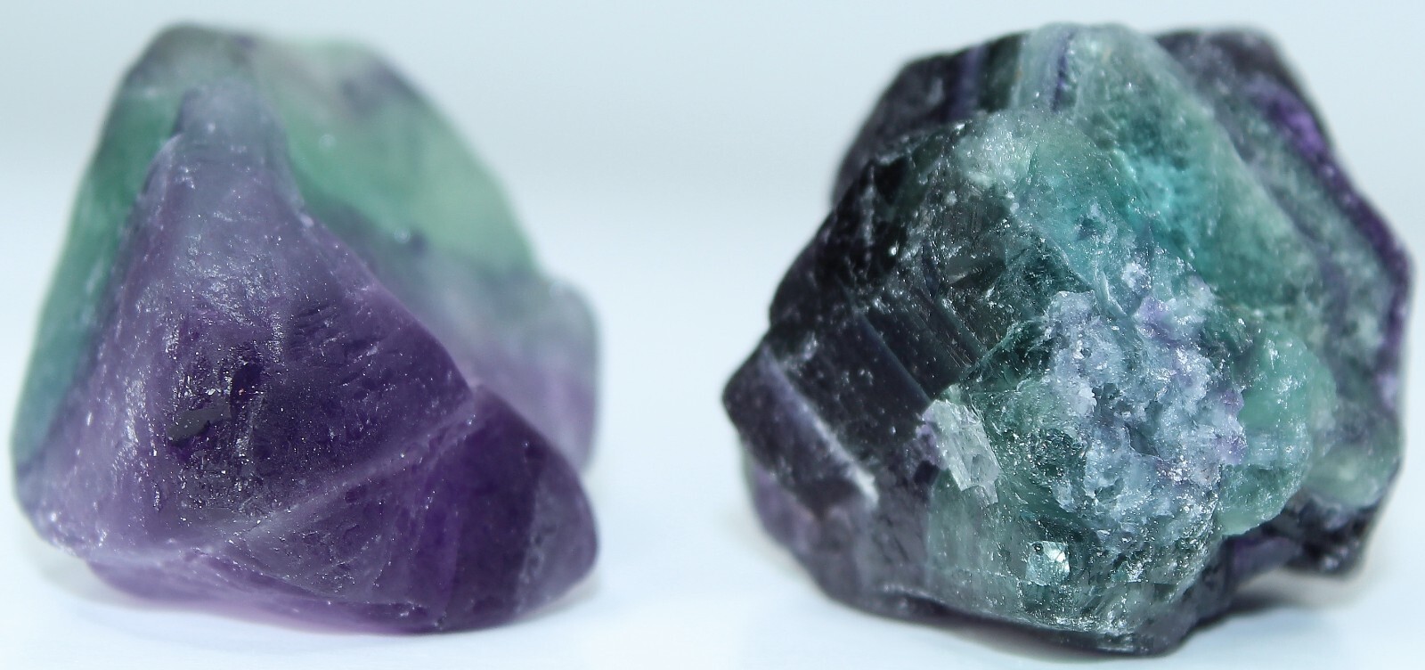AAA Rough Mexican Rainbow Fluorite / 5 Pieces / 17.2 oz (487.61 gr) 2258
