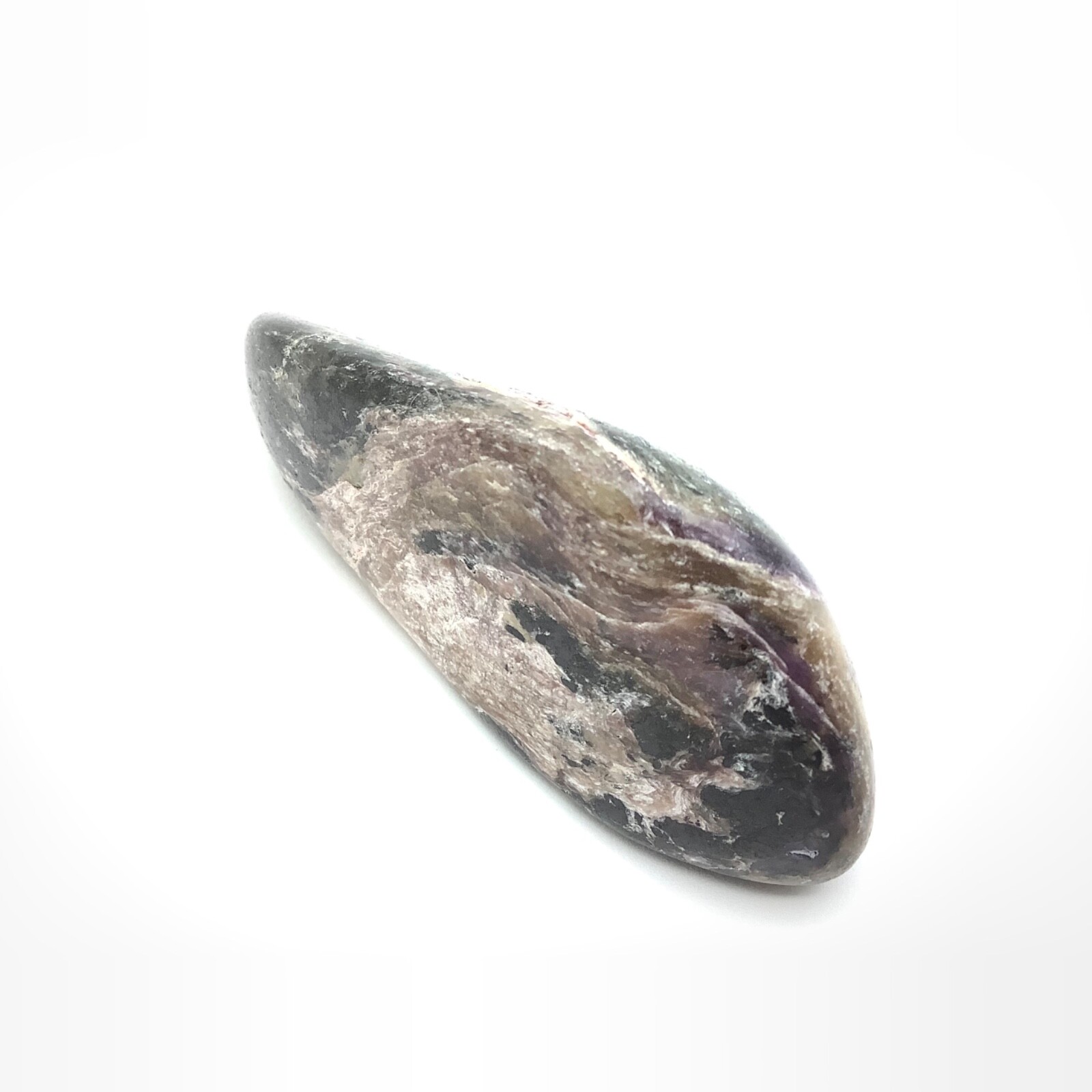 Charoite Pebble Purple Polished Gem Specimen Chara River Siberia #12