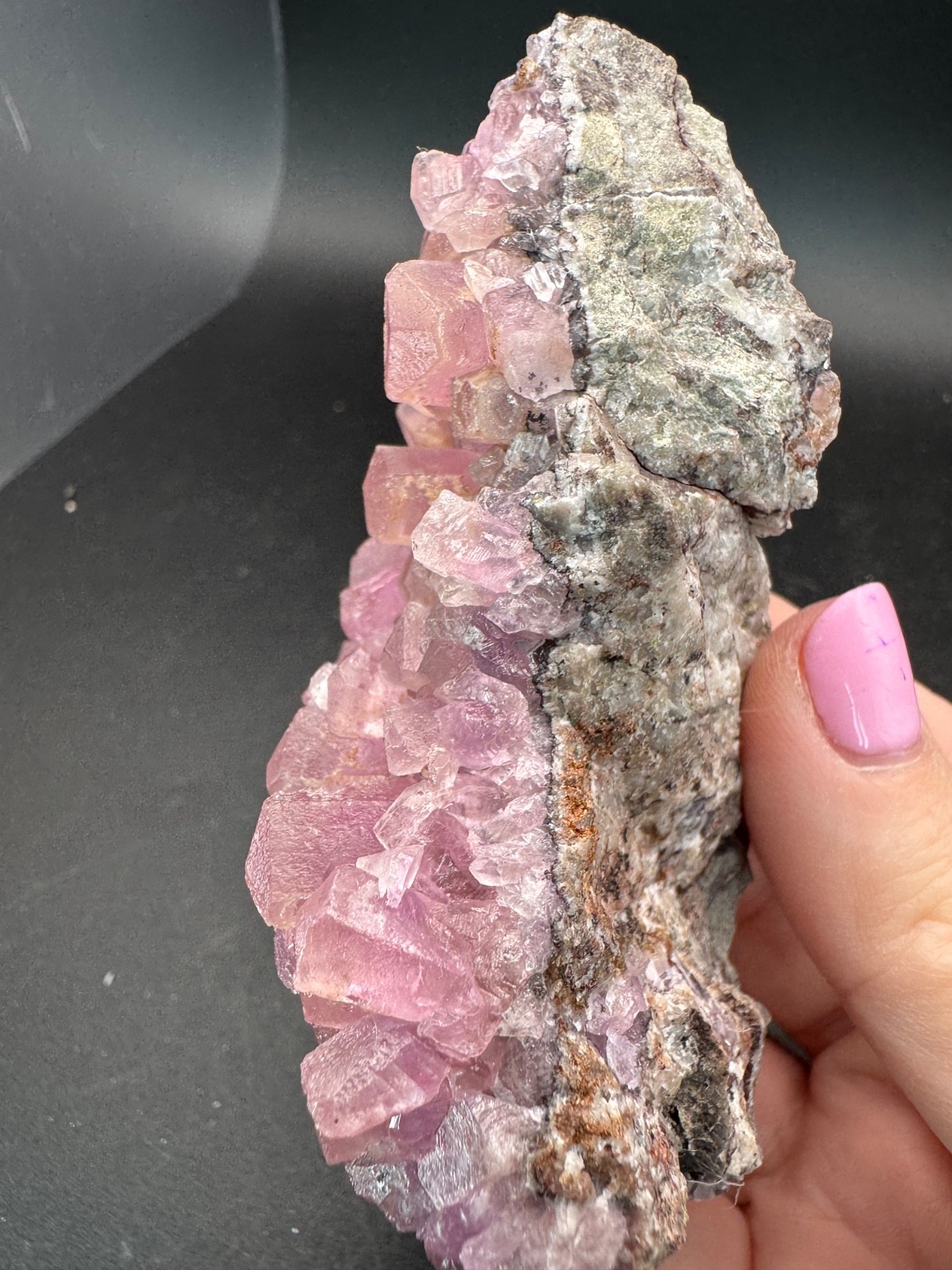 6869 HIGH QUALITY, Huge, Gemmy Cobaltoan Calcite Crystals Morocco 195g