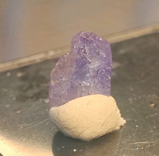 14ct Natural Unheated Tanzanite Crystal Thumbnail Specimen – Merelani, Tanzania