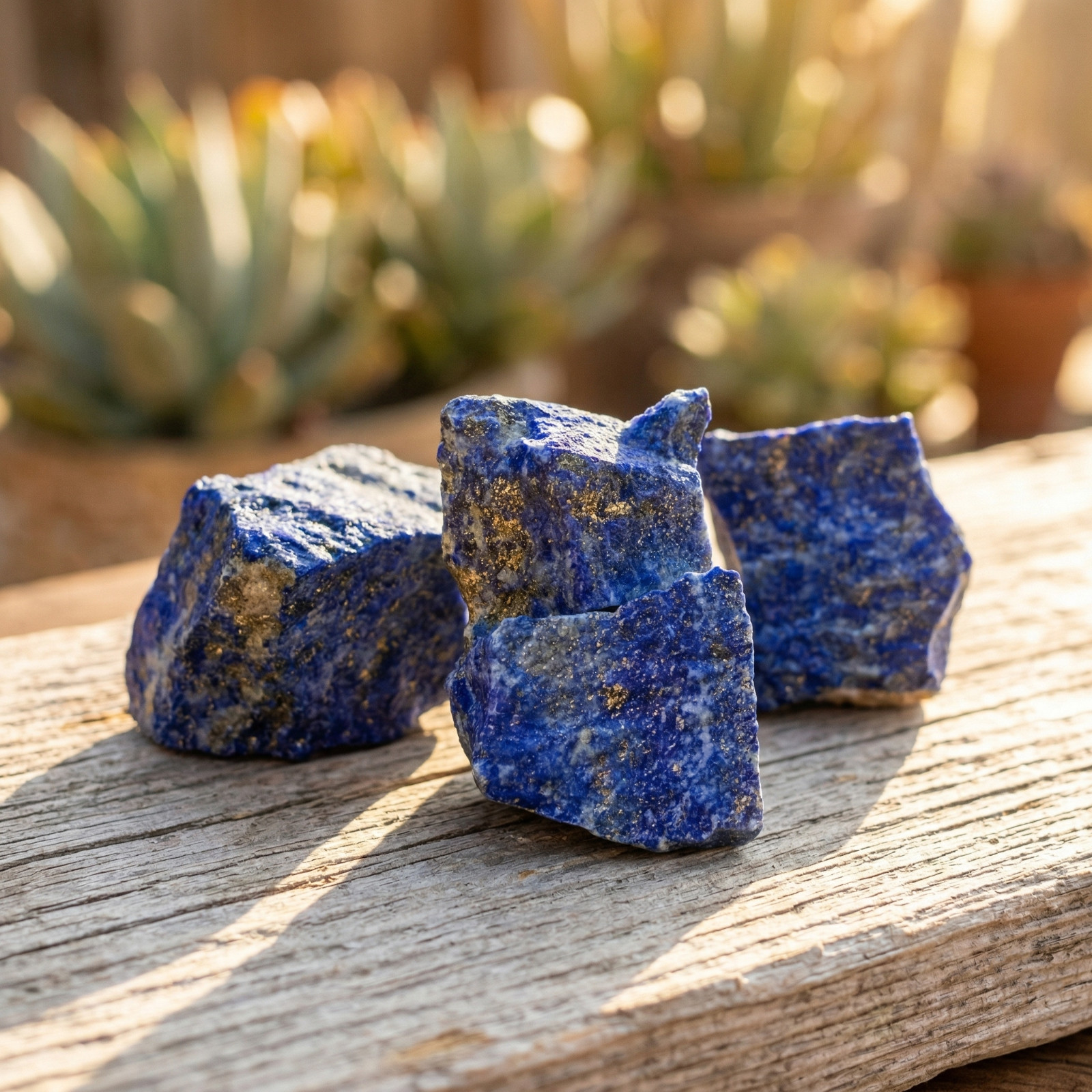 3pcs Natural Raw Lapis Lazuli Crystal Rough Healing Energy Stone Specimens Rocks