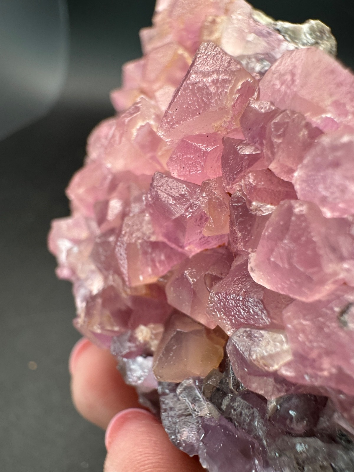 6869 HIGH QUALITY, Huge, Gemmy Cobaltoan Calcite Crystals Morocco 195g