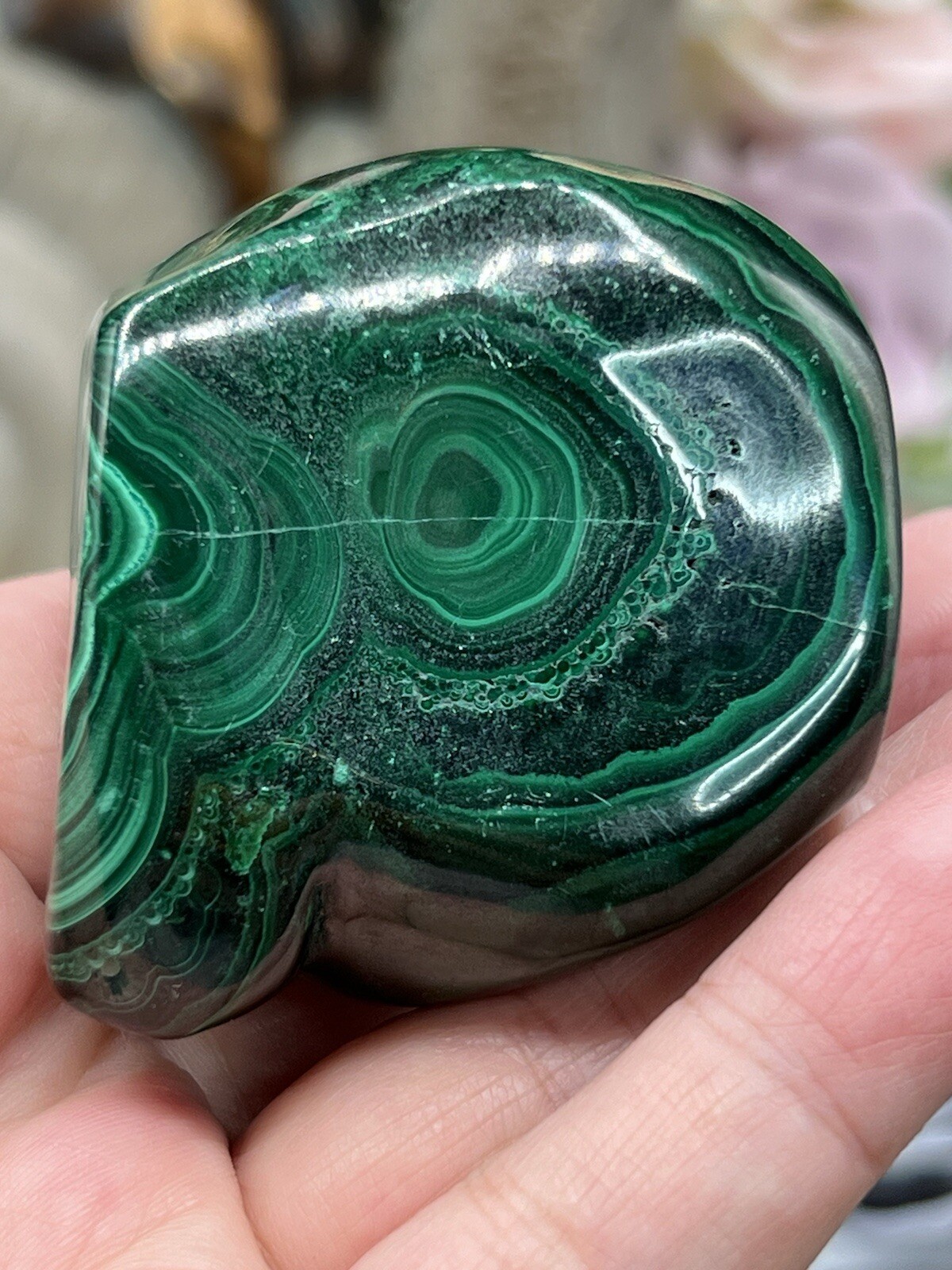 Natural Malachite Chunky Polished Freeforms L@@K Free ship & Gift
