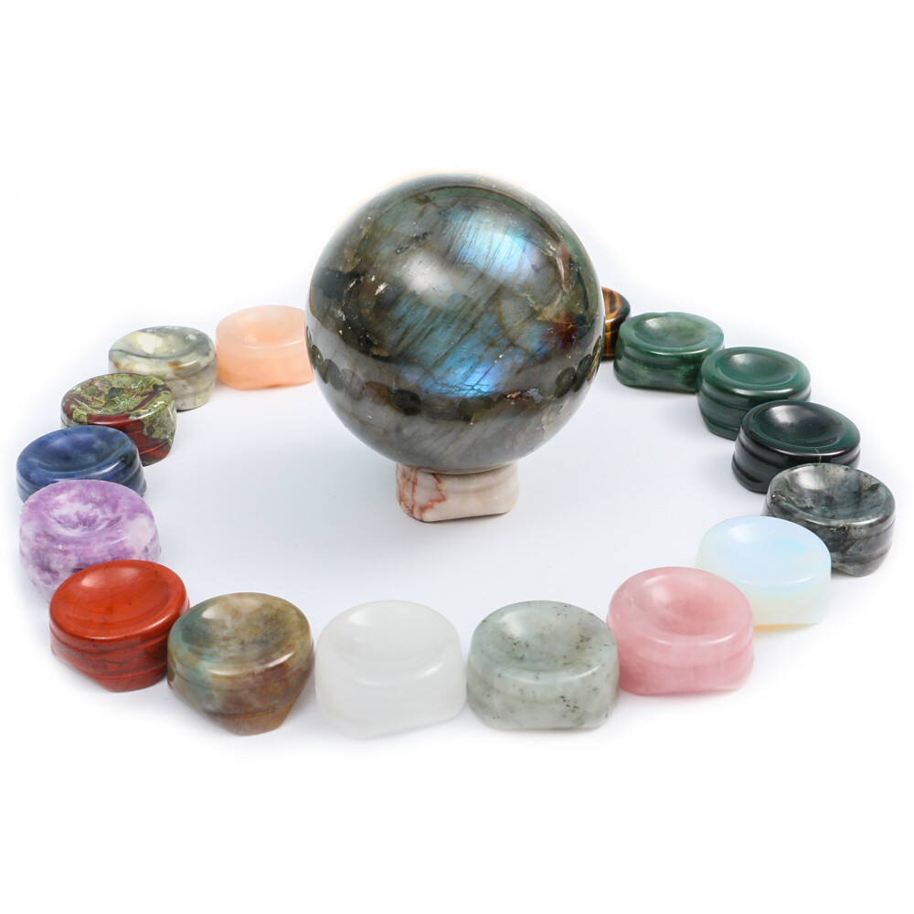 Display Crystal Stand Base For Crystal Ball Sphere Globe Egg Stone Decor Home
