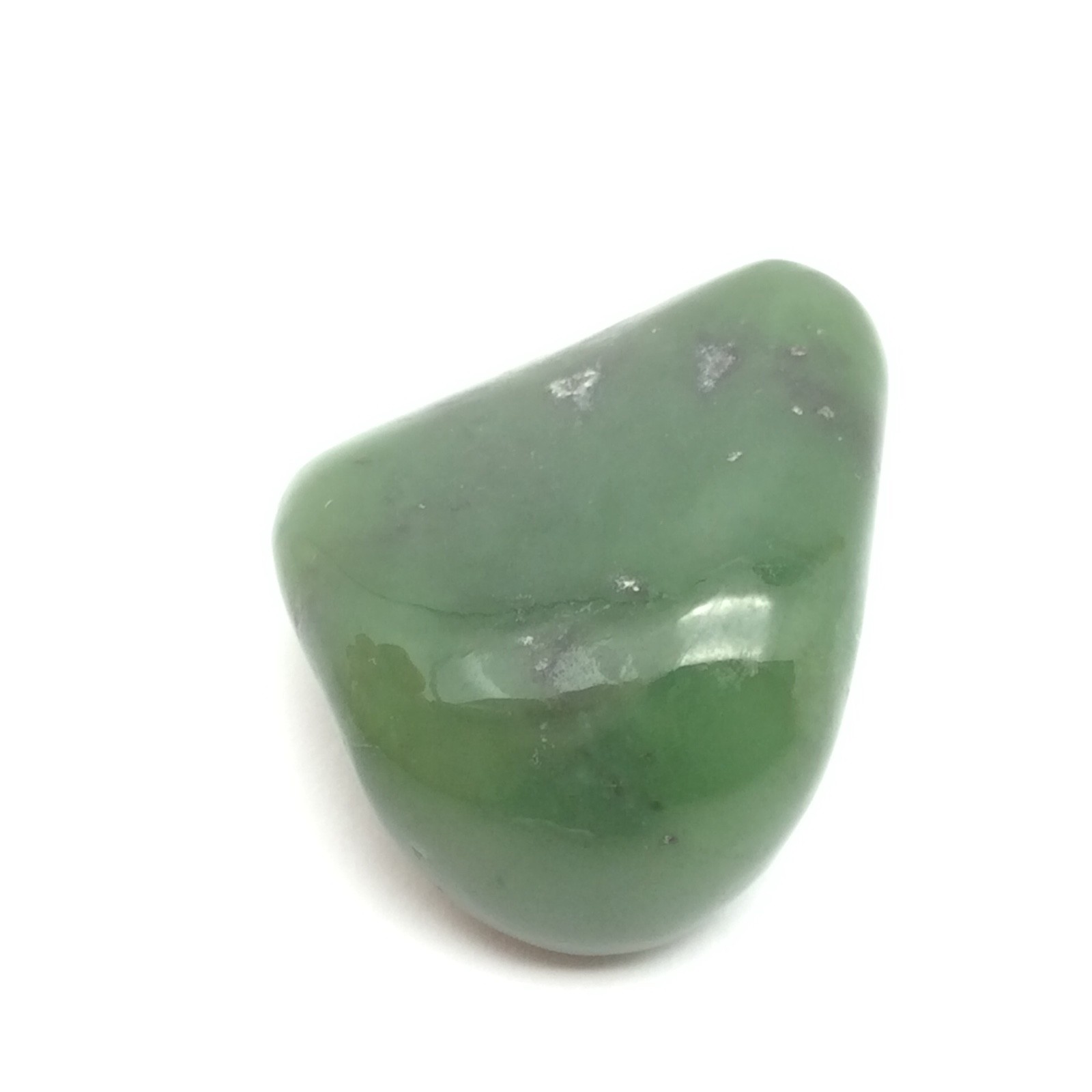 Siberian Jade Pebble Green Nephrite Jade Stone Sayan Mountain Siberia Russia #22