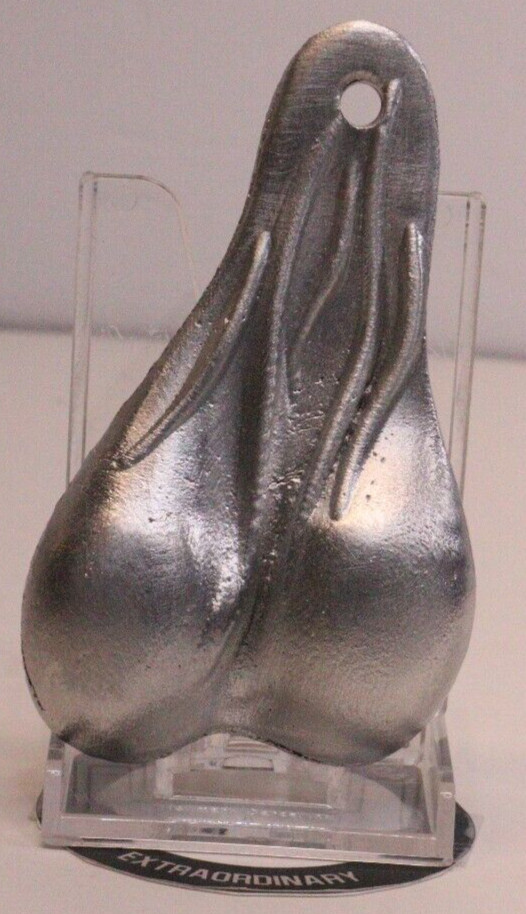 HAND POURED ALUMINUM Bull Nuts! Bolas De Toro! 4″ 3 Oz