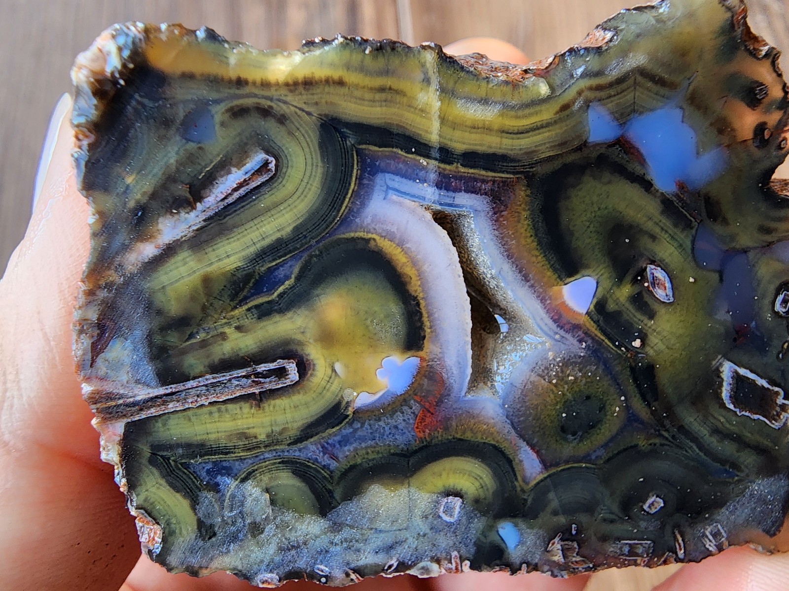 6.24 oz (177 gr) Green Agate Pair, Multi Color Agate, Agát, Akaatti, 玛瑙, Agata