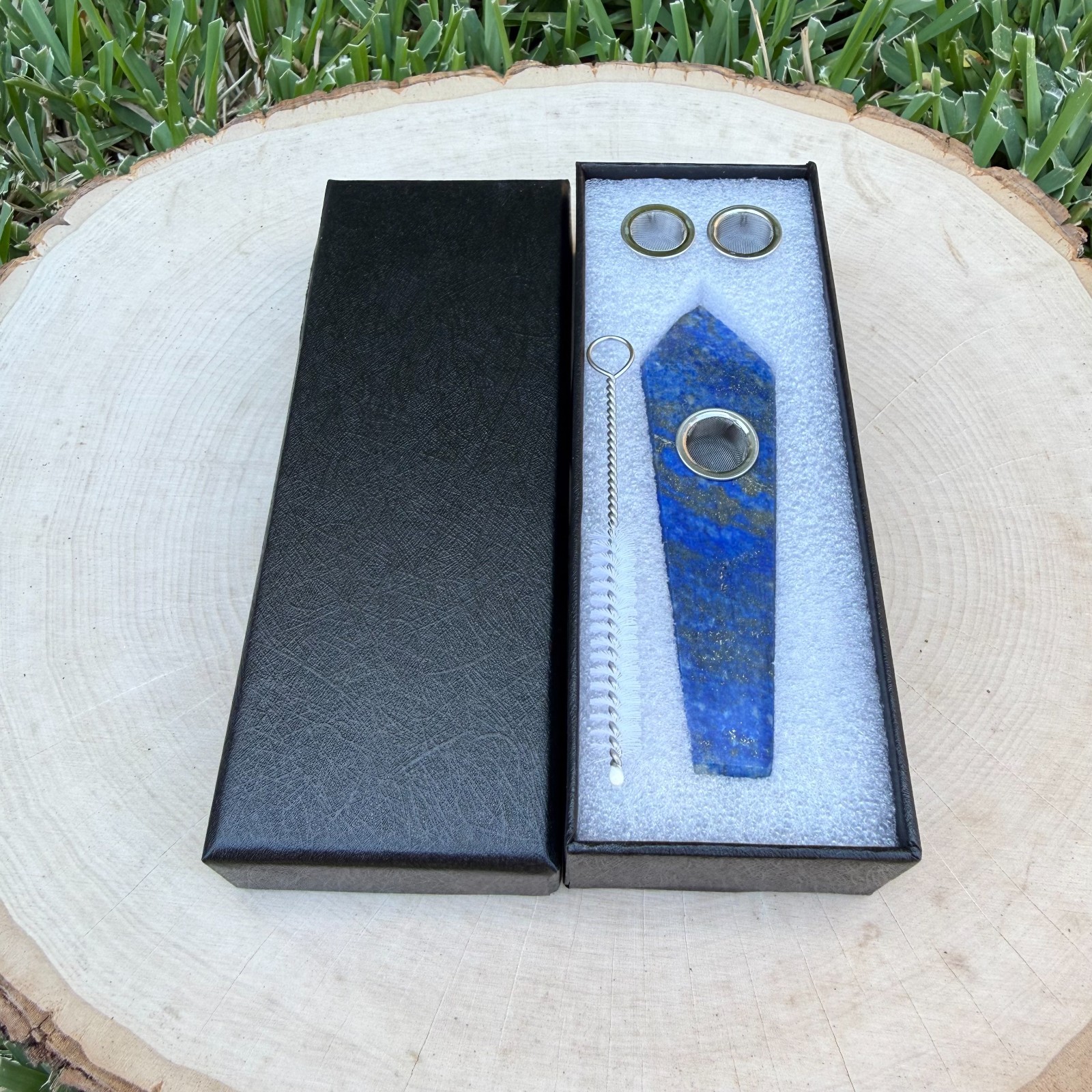 Nature Energy Crystal Smoking Pipe, Handmade Gemstone Pipes, Tobacco Pipe, Gift