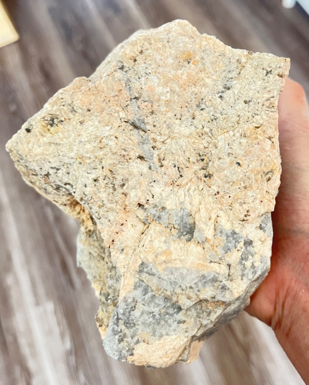 Natural Pegmatite Quartz Feldspar Specimen Raw Rock Morongo Valley CA 5.13 lbs