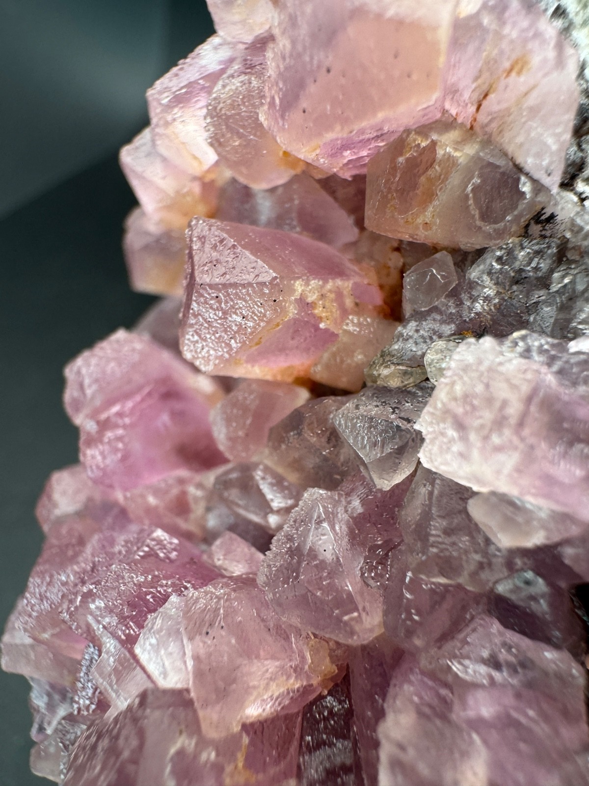 6869 HIGH QUALITY, Huge, Gemmy Cobaltoan Calcite Crystals Morocco 195g