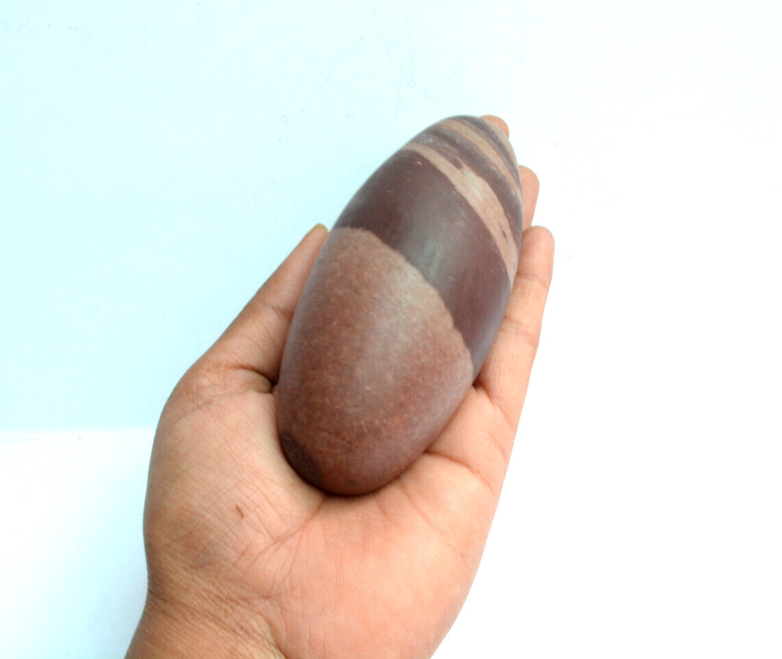 Shiva Lingam Stone Narmada River India Special Excellent & Pure Lingam~297