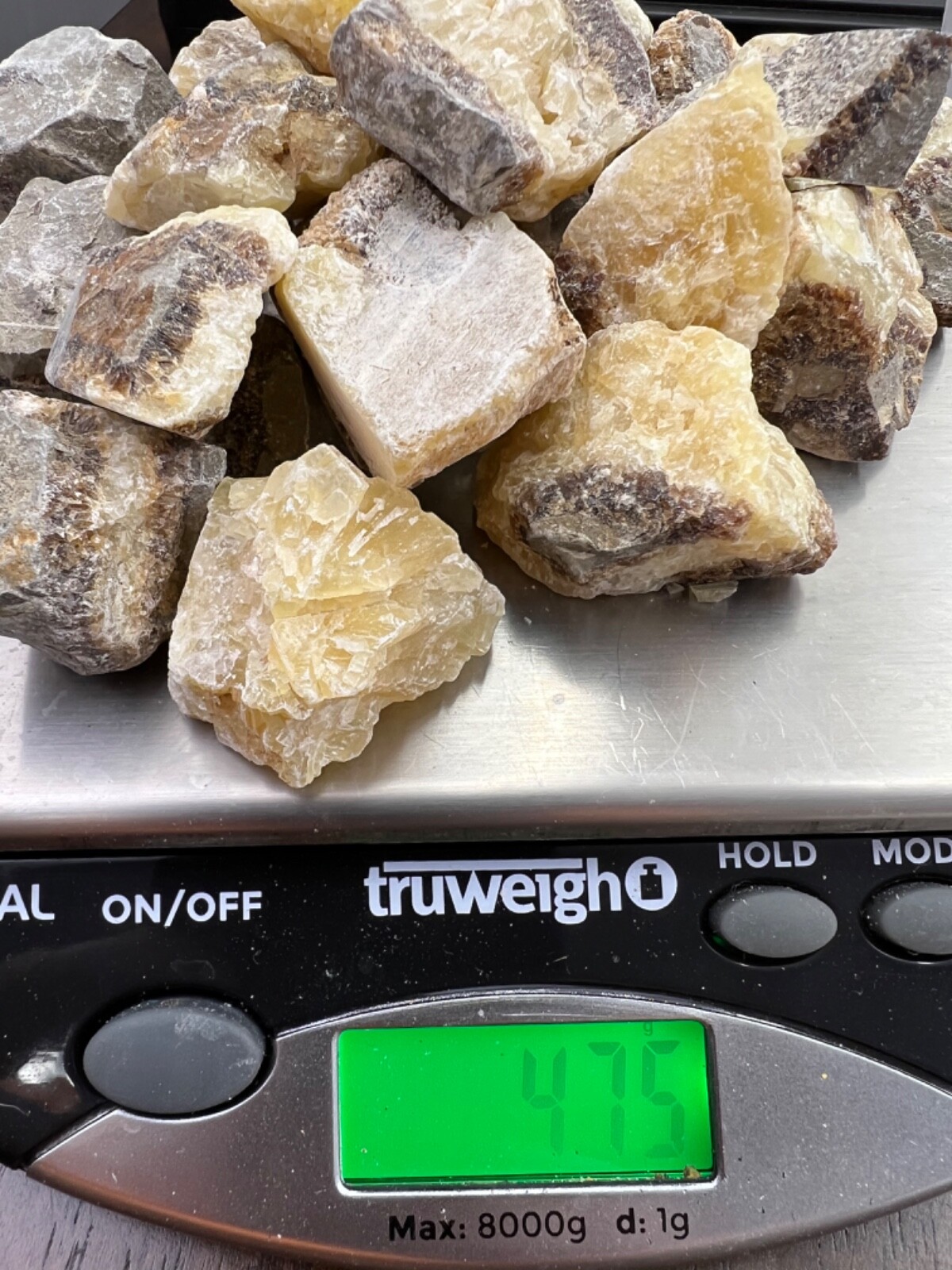 Septarian nodule rough Utah 2,375 carats 475 grams 1+ pound