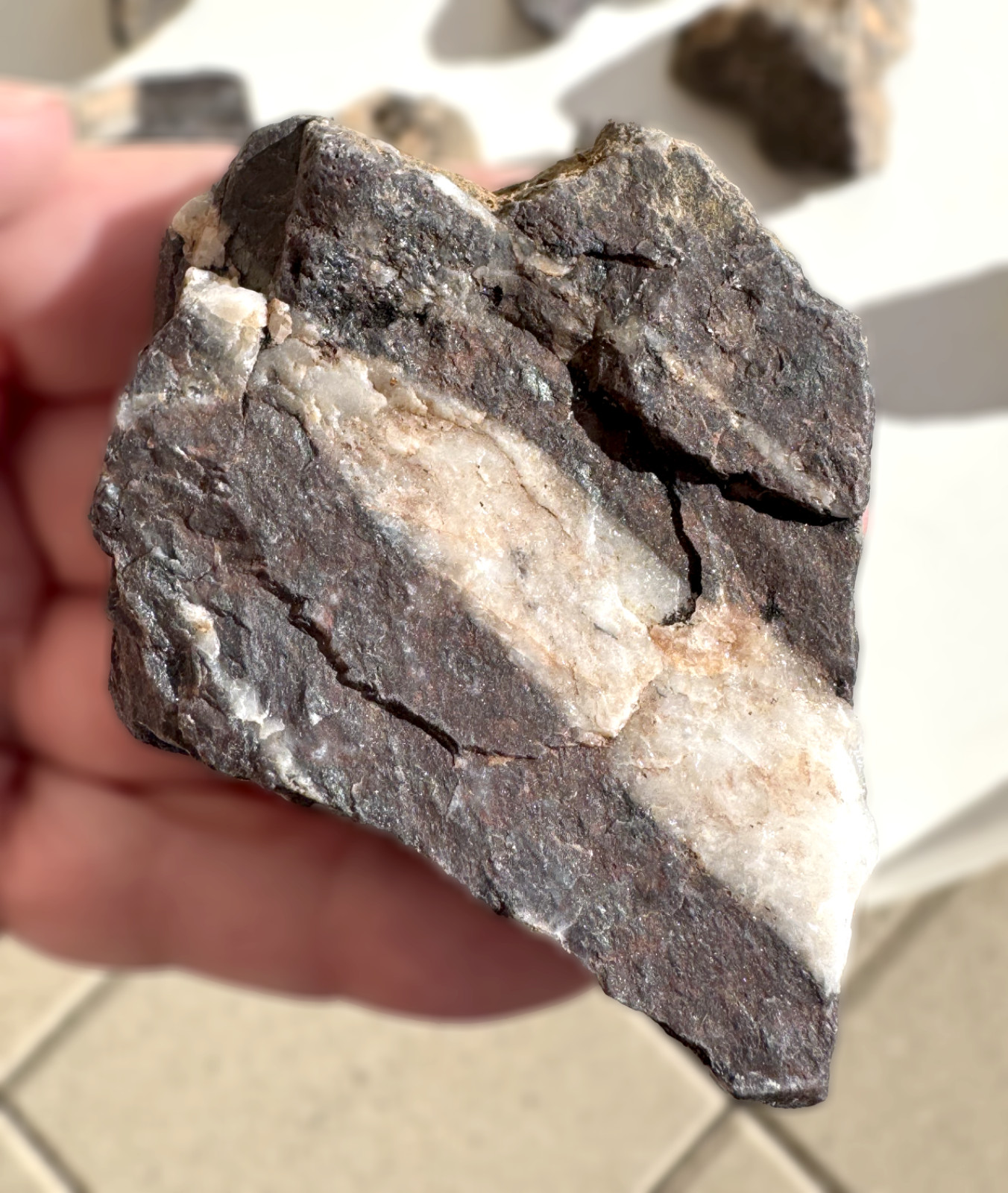 2 1/2 Lb Lot of Beautiful Arizona Lightning stones raw and lapidary rough
