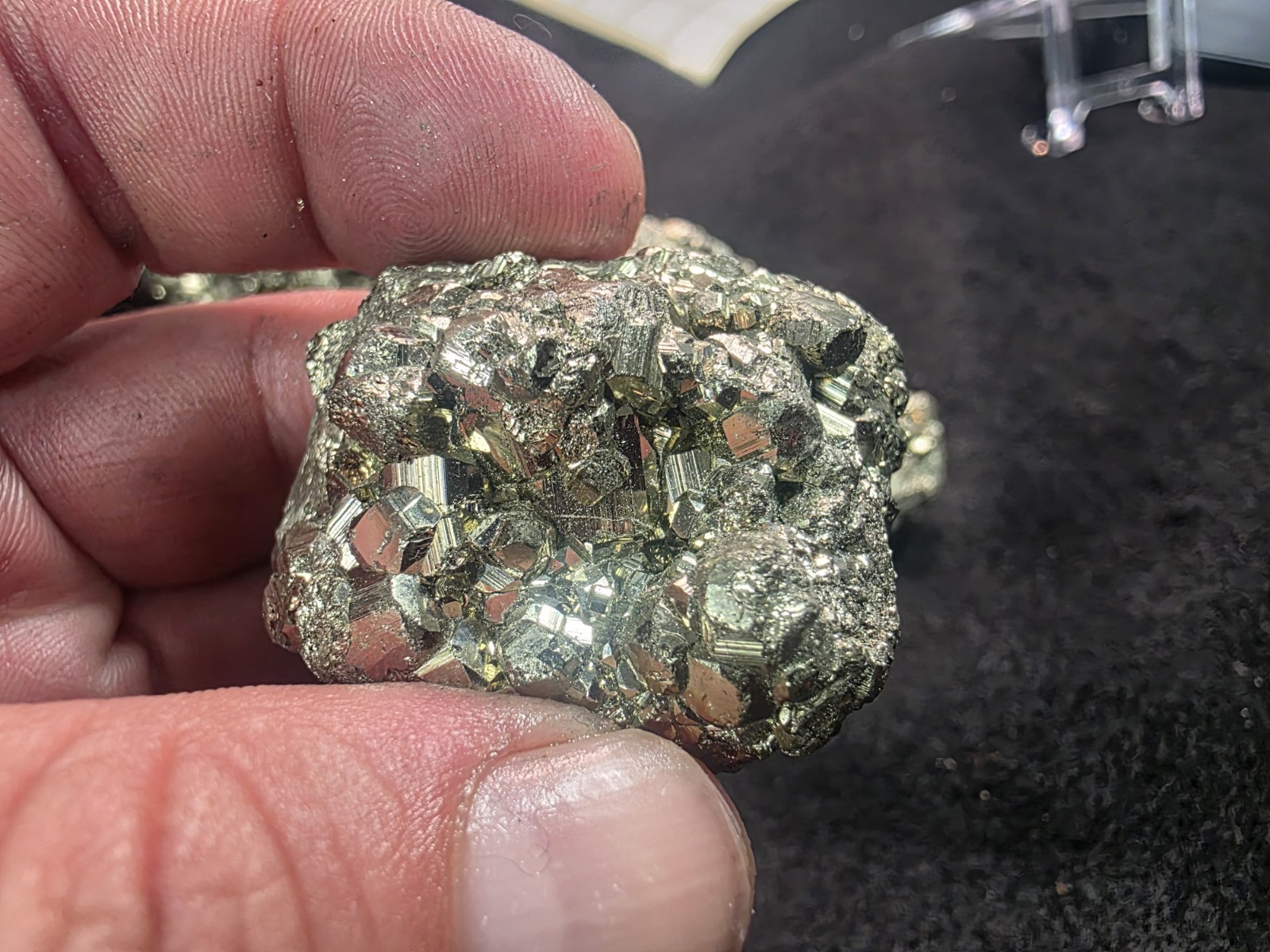 Peruvian Pyrite Rough Large Lot 415 Grams Very High Grade