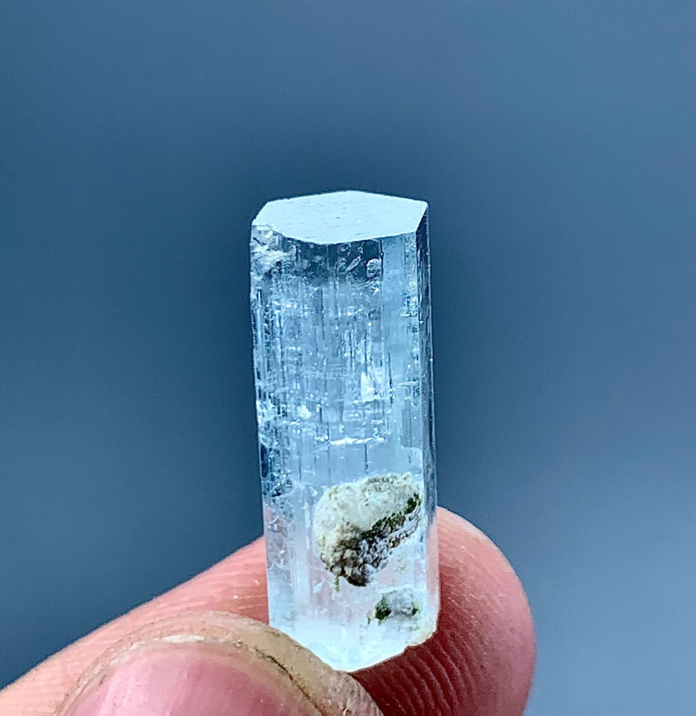10 Carat Aquamarine Crystal Specimen Form Pakistan