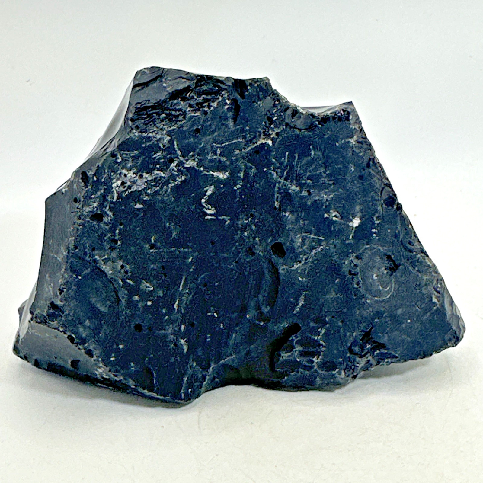 Beautiful Spider Web Obsidian Specimen 352 Grams