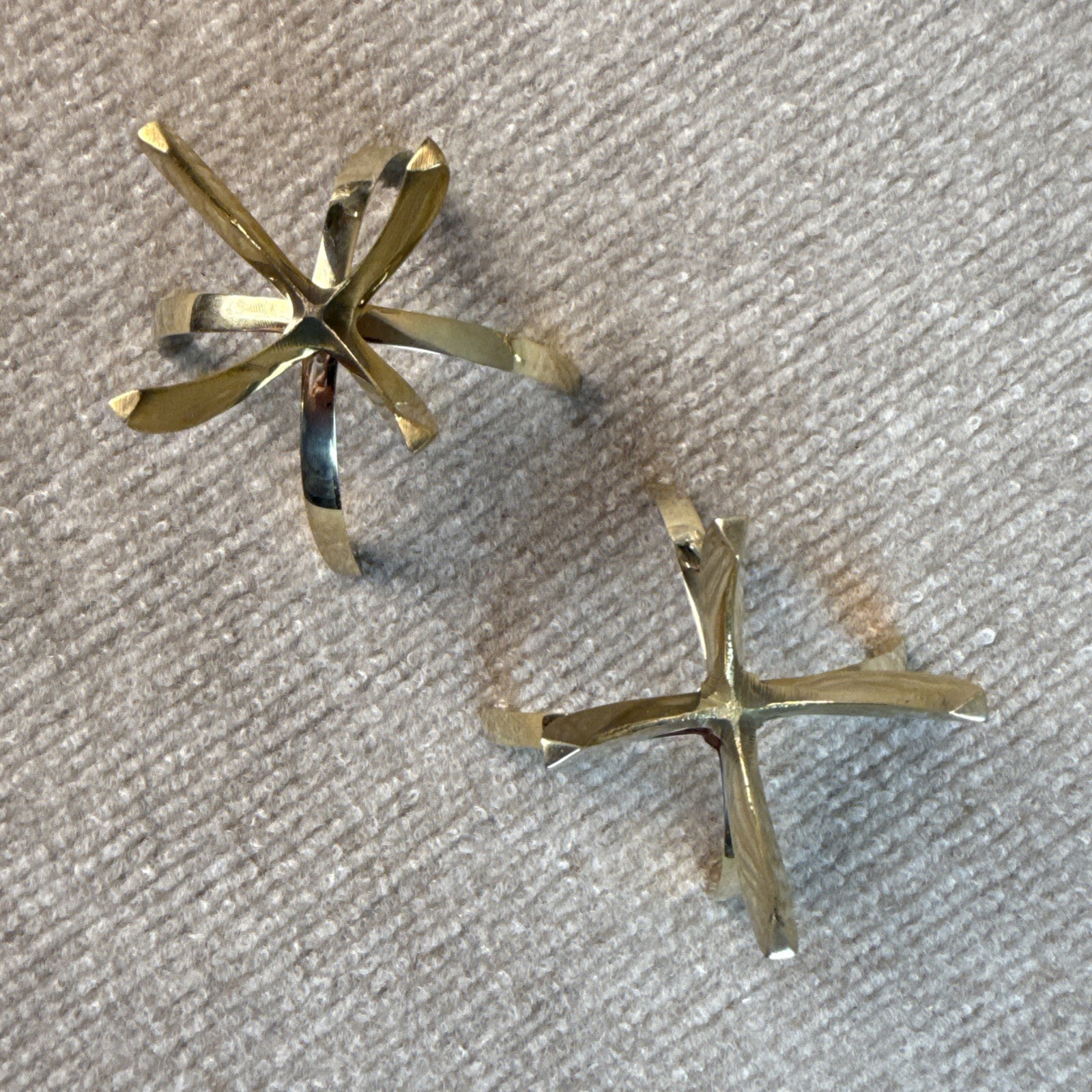 60 Brass/Gold 4-Leg Display Stand Holder Base Claw Crystal Ball Sphere Mineral