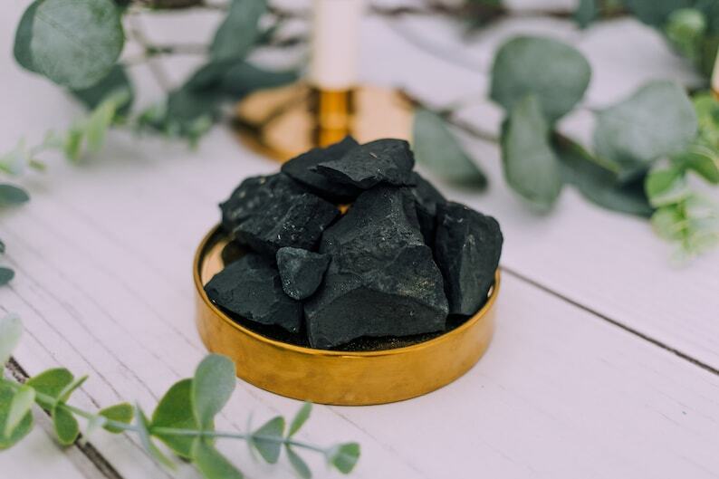 Raw Shungite Stones – Bulk Rough Stones from Russia – Healing Crystals Bulk
