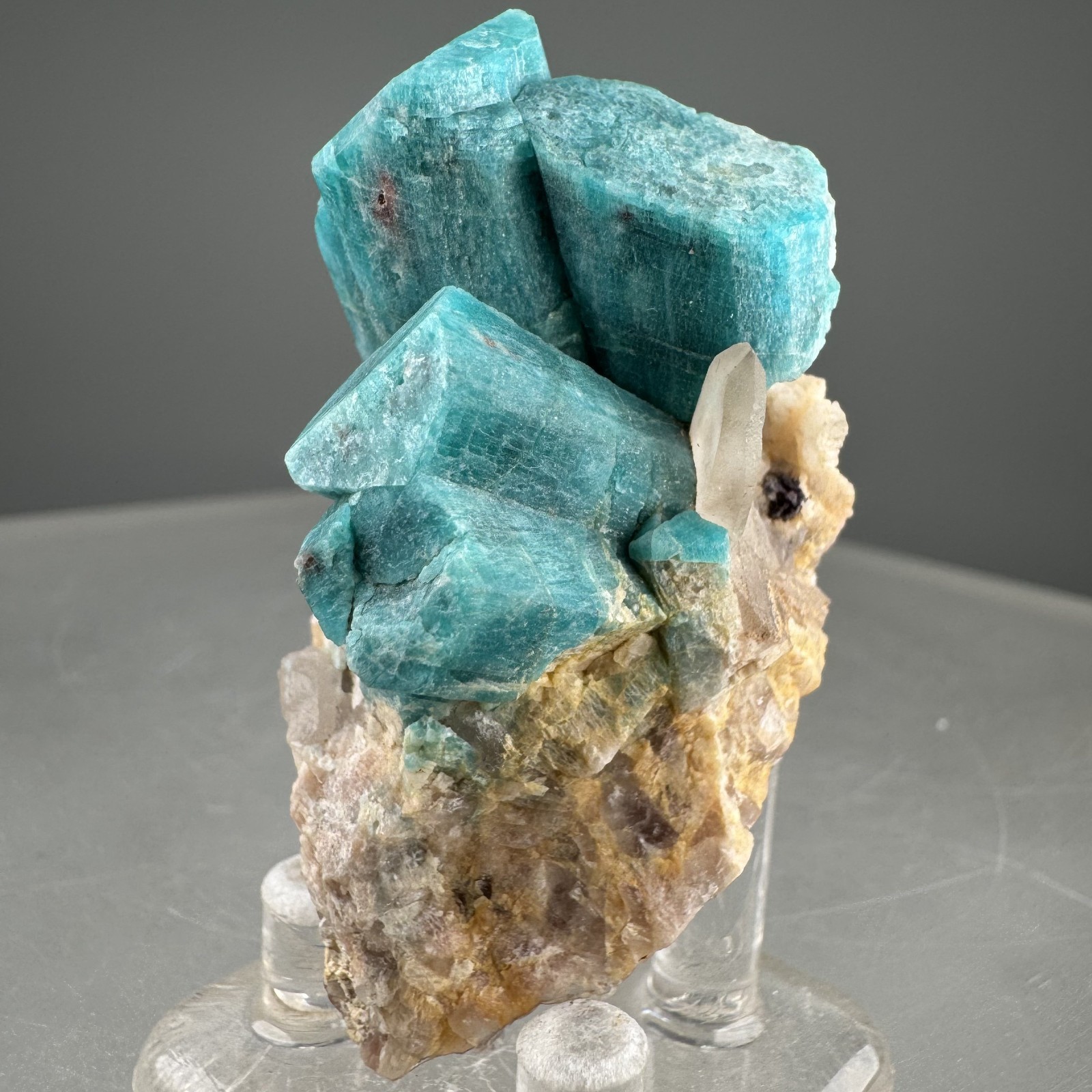 Microcline var. Amazonite: Lake George, Park County, Colorado, USA