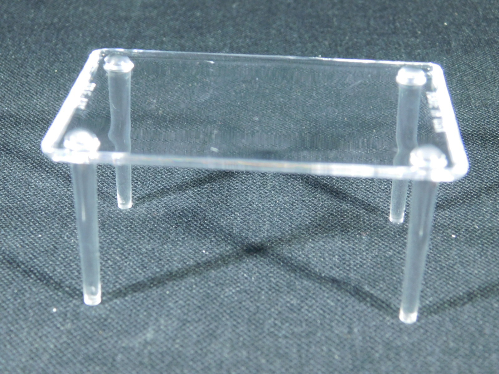 Display Stand Four Post Clear Lucite Small Size