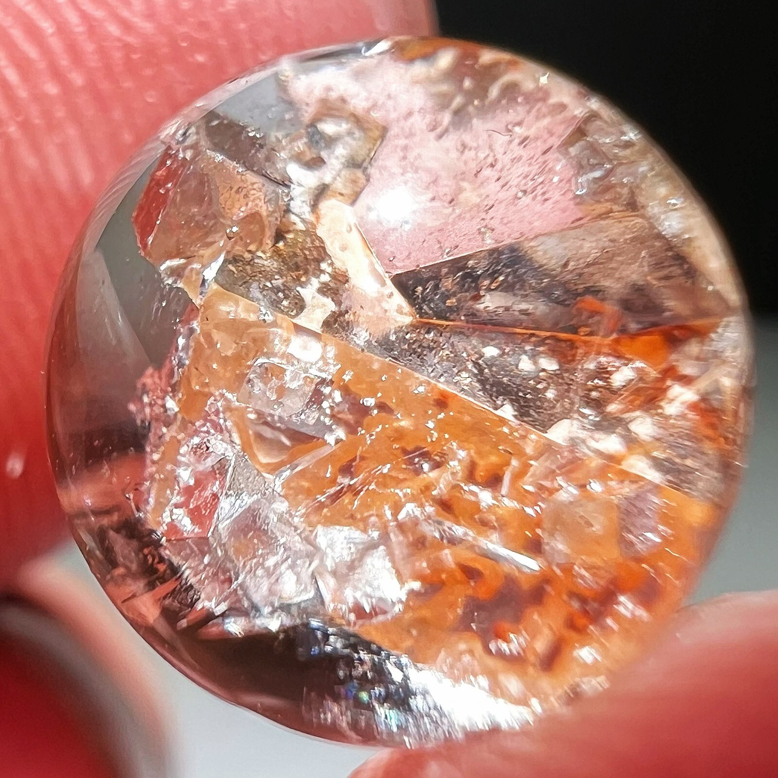 6ct Natural Beautiful Stone in the stone Crystal Polished Specimen