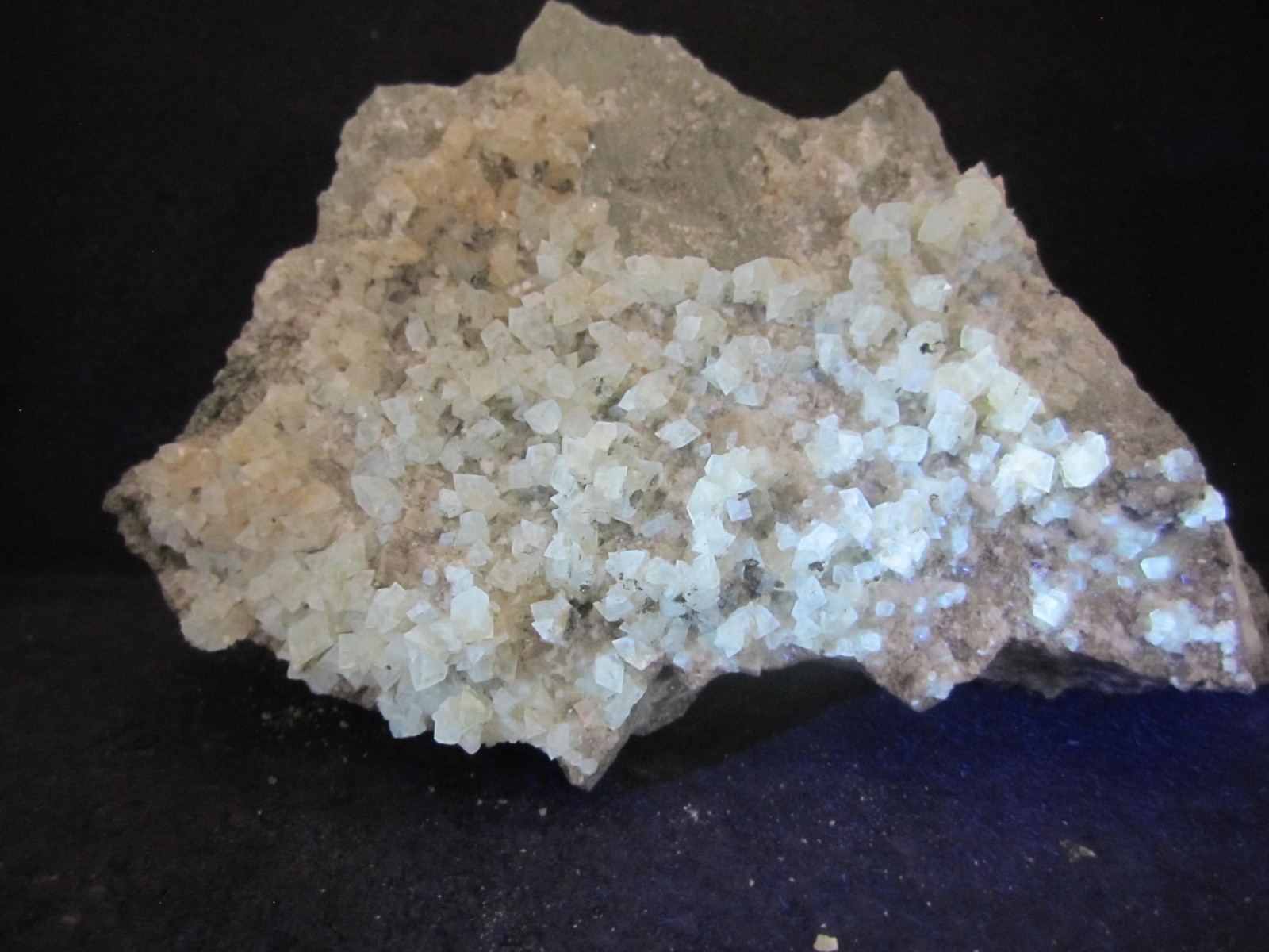 Calcite/Prehnite Crystal Cluster, Dyer Quarry, PA #4