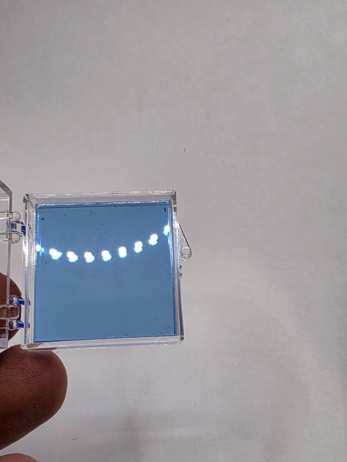 40 Pack Clear Perky Display Boxes Specimen Cases for Minerals New Style With Ins
