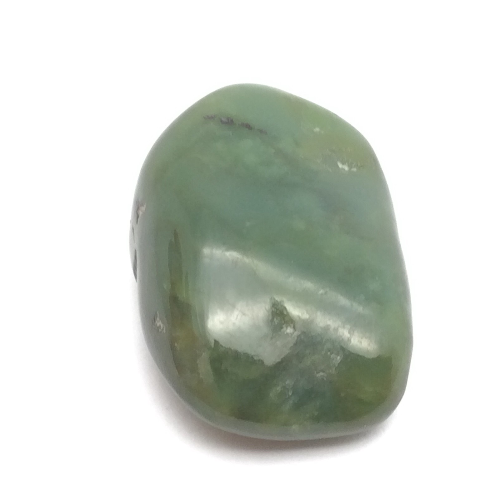 Siberian Nephrite Jade Green Pebble Gem Stone Sayan Mountain Siberia Russia #17
