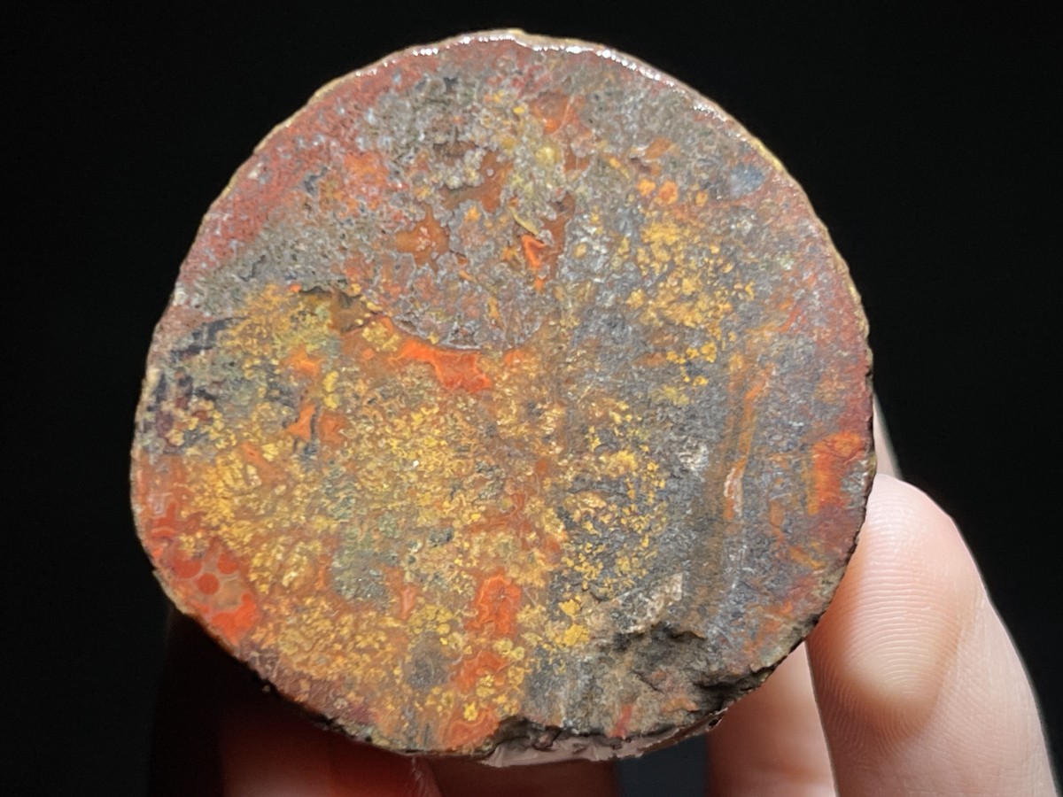 Rough Agate Nodule 15 Half Chinese Fighting Blood Agate Xuanhua 522g AA3