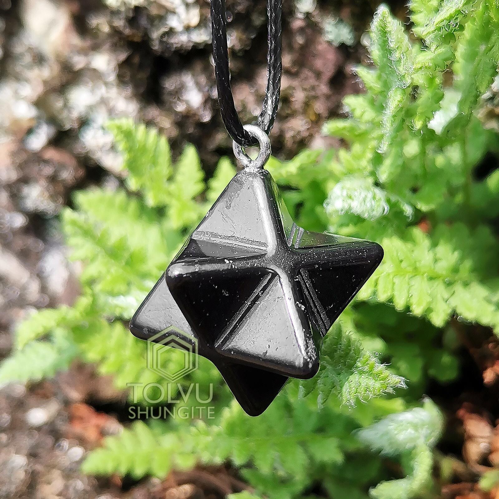 Shungite pendant Exclusive “Excellence” High Quality authentic shungite, Tolvu
