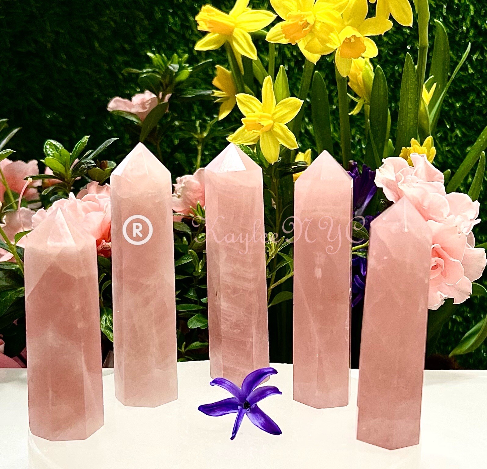 Wholesale Lot 1 Lb Natural Rose Quartz Obelisk Tower Point Crystal Natural
