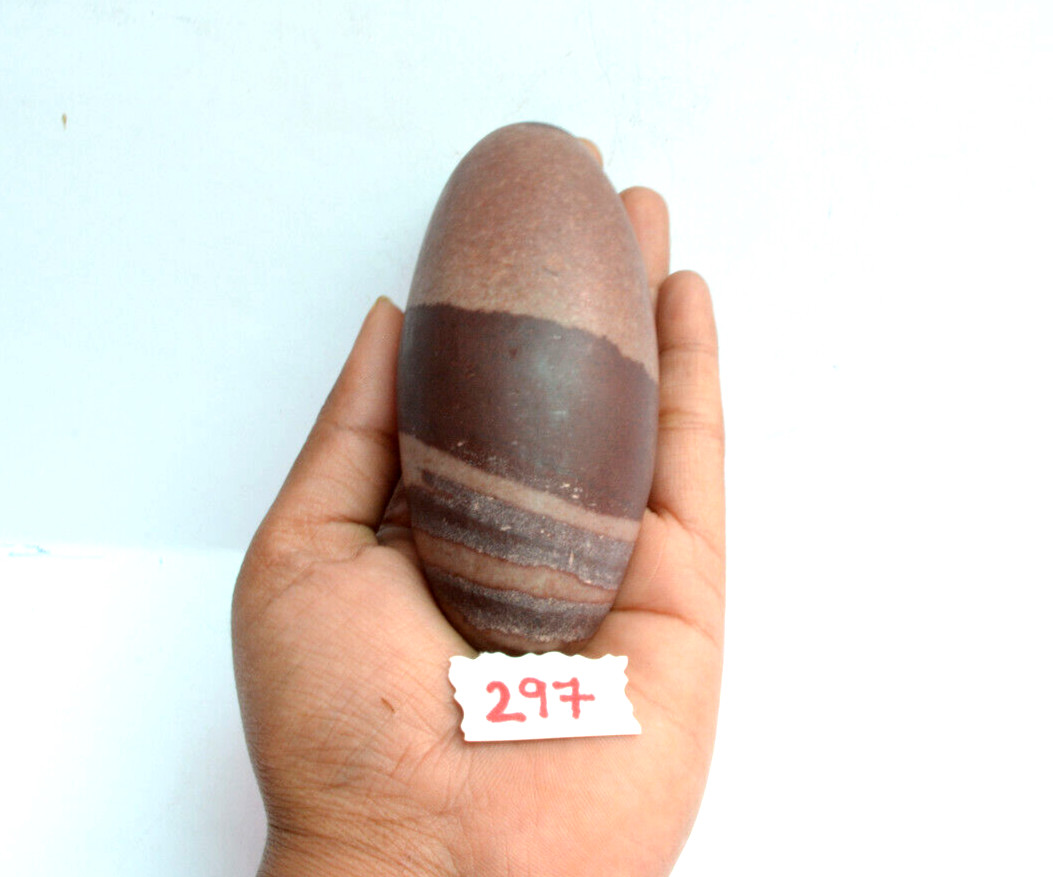 Shiva Lingam Stone Narmada River India Special Excellent & Pure Lingam~297
