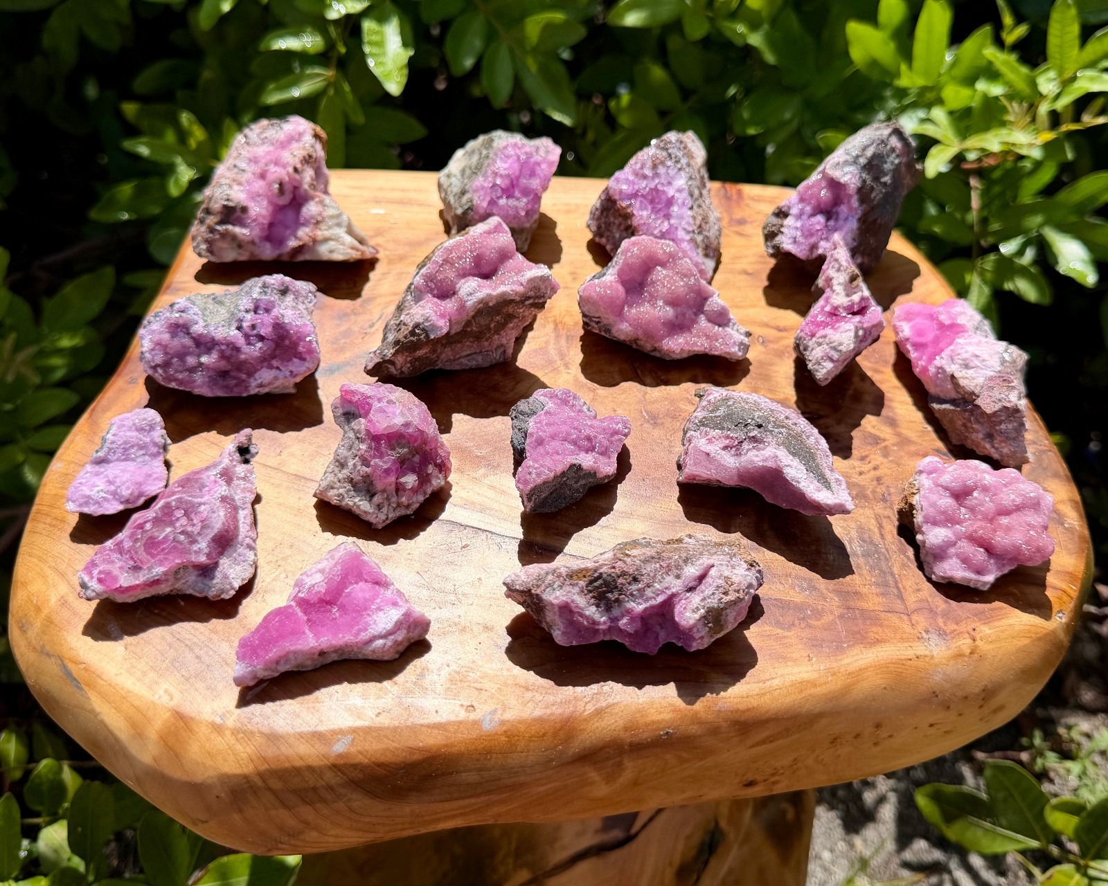 Natural Pink Cobaltoan Calcite Crystal Clusters – ‘A’ Grade Raw Cobalt Calcite