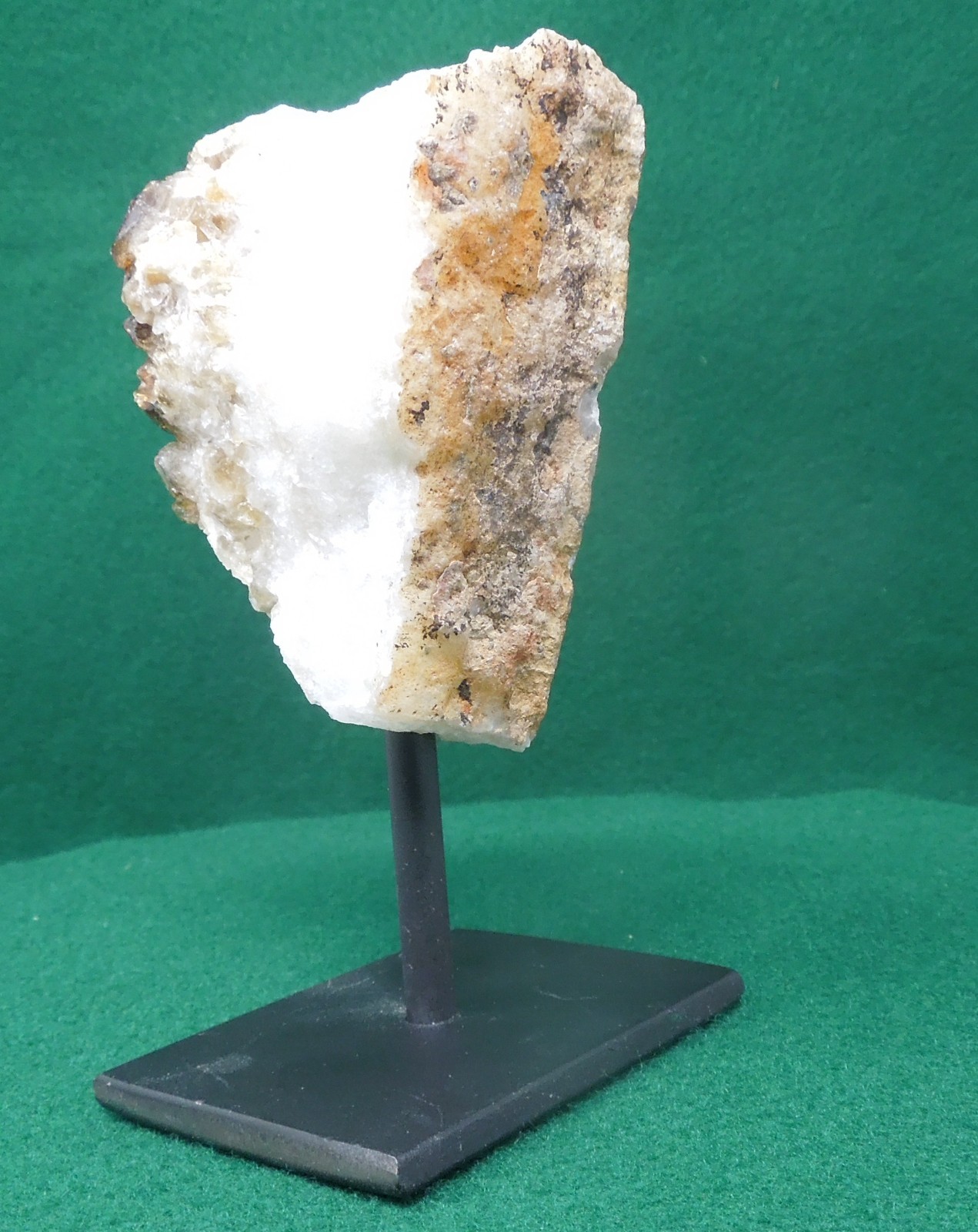 Citrine Quartz Crystal Cluster , Mounted Display Specimen, 4-3/4″ x 2-1/2″