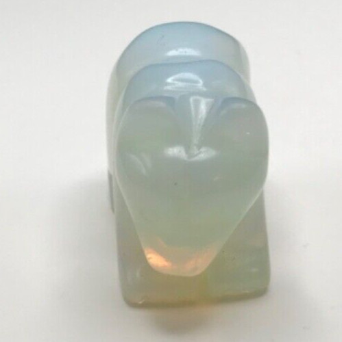 Natural Opalite Bear Crystal Figurine Home Decoration Mineral Specimen