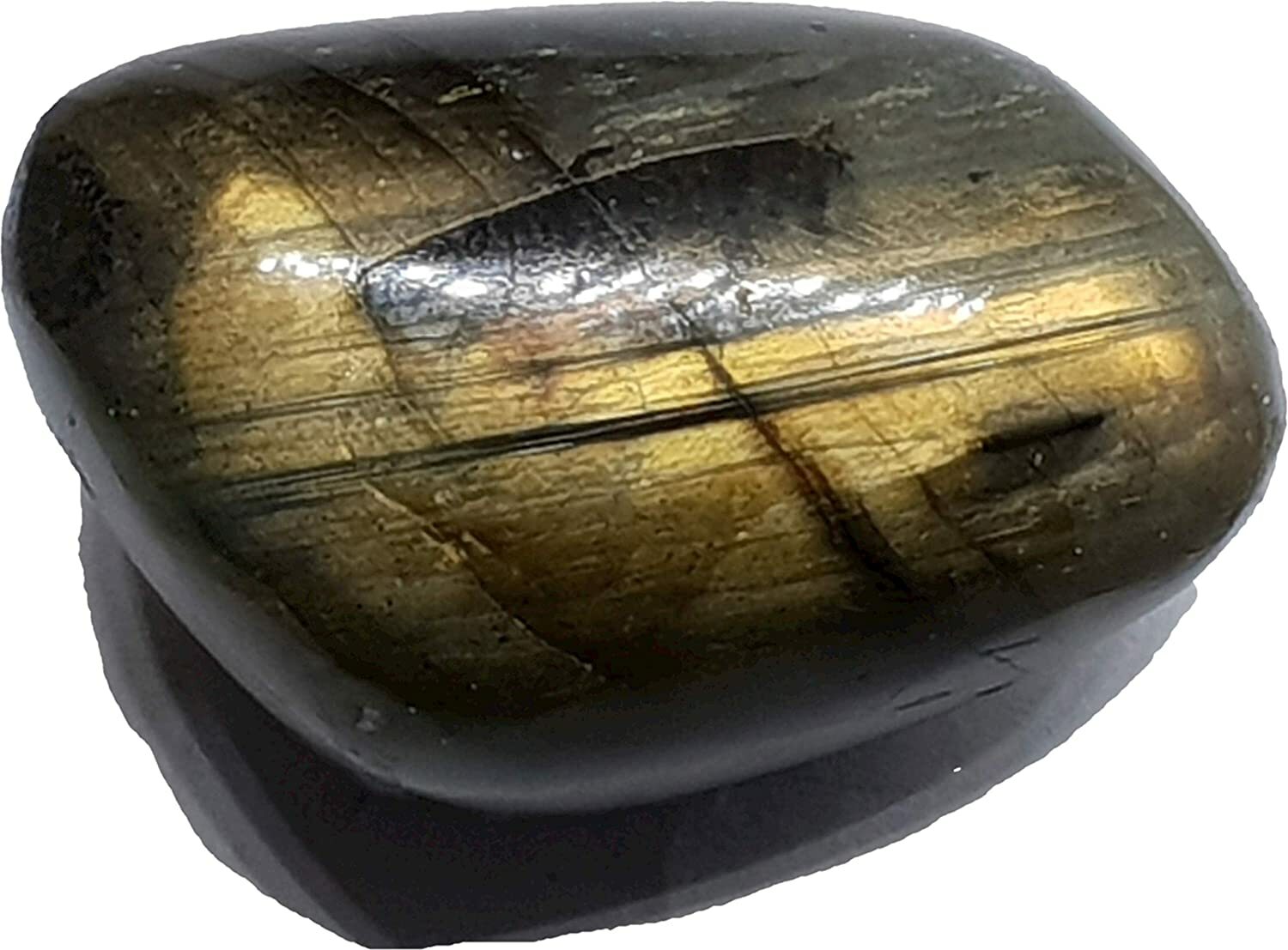 Labradorite Polished Gemstone AAA Crystal Madagascar 35 X 22 X 20mm 25g Lbr37