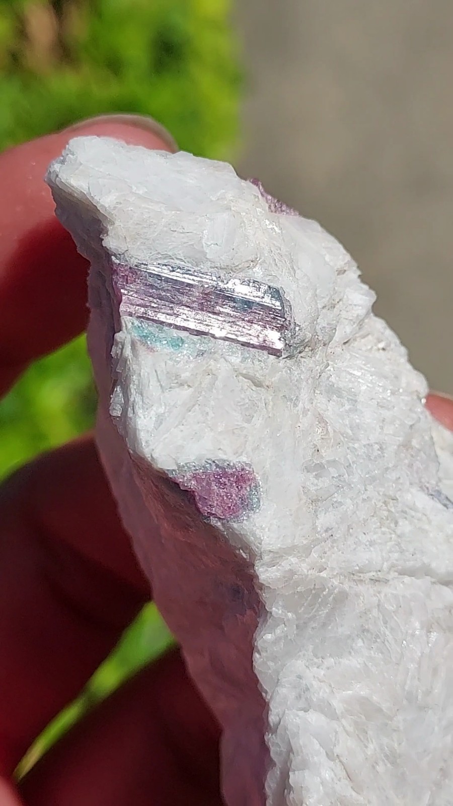 GEMMY PARAIBA CUPRIAN BLUE PINK TOURMALINE COPPER BEARING BATALHA MINE BRAZIL