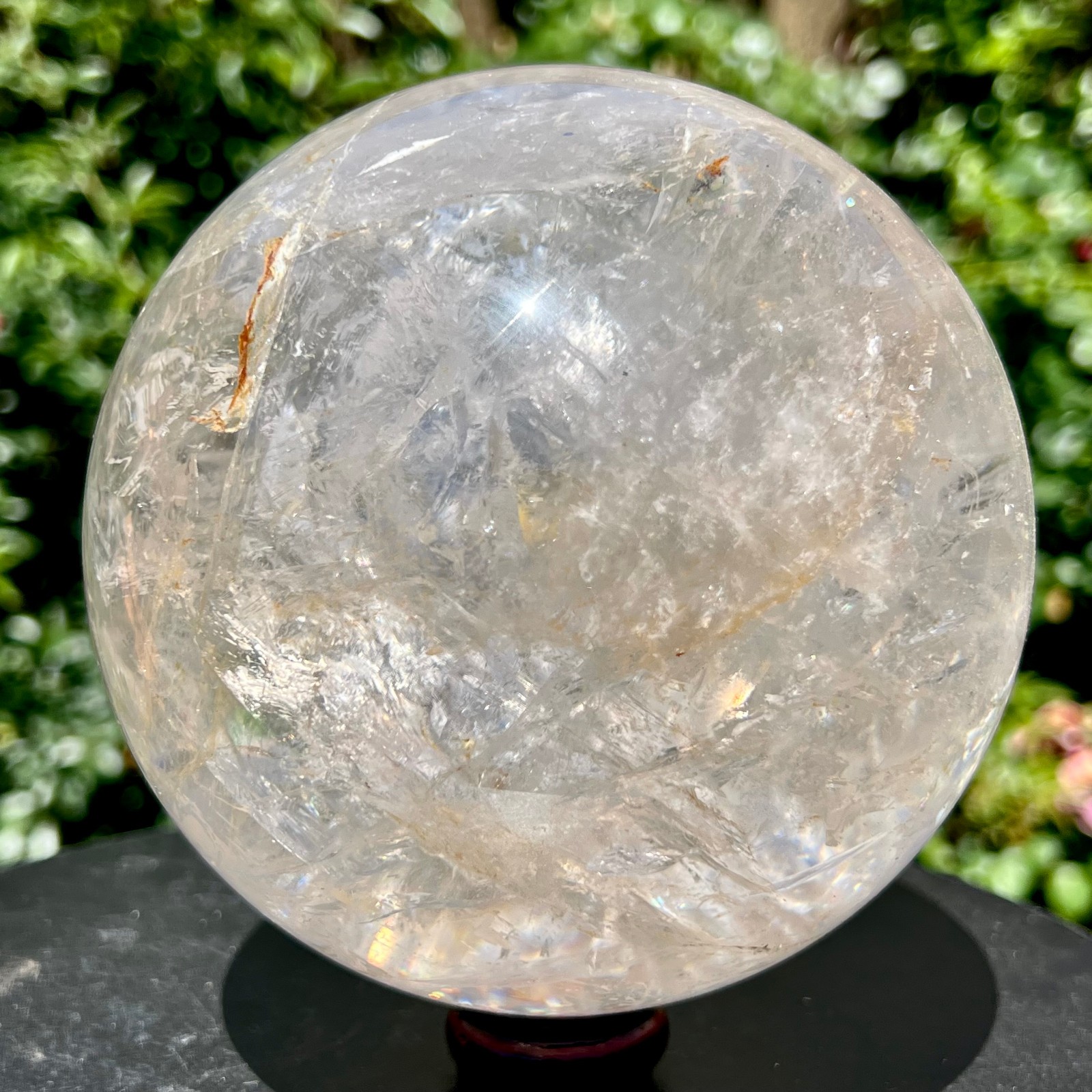 7.3LB Natural Clear Quartz Sphere Large Crystal Ball Reiki Healing