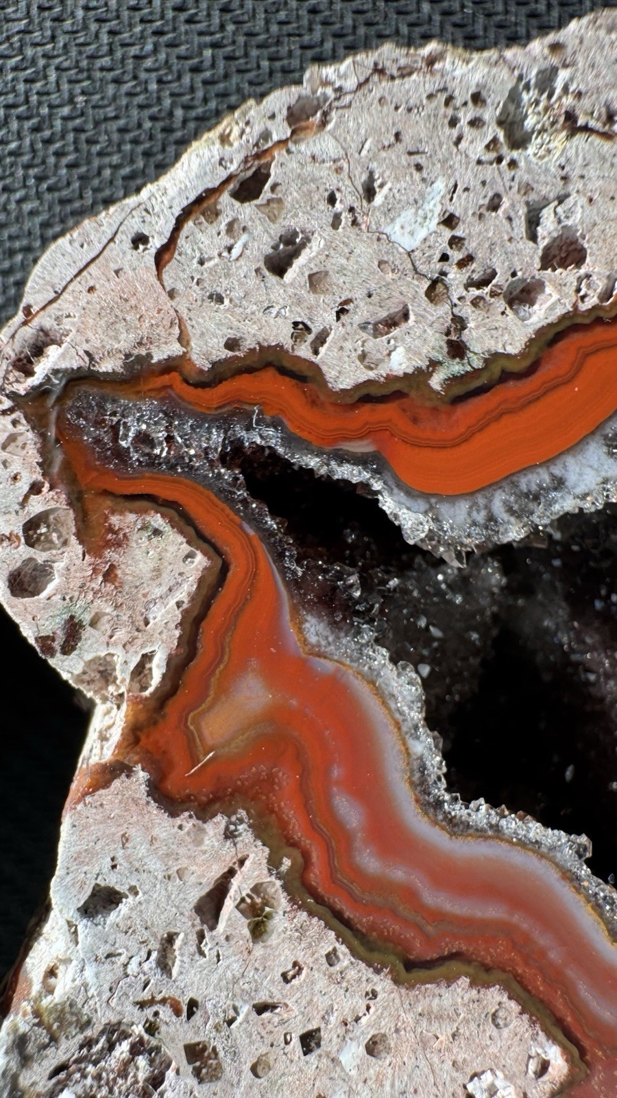 Multicolor Rare Thunderegg Agate Pair From Pujiang China