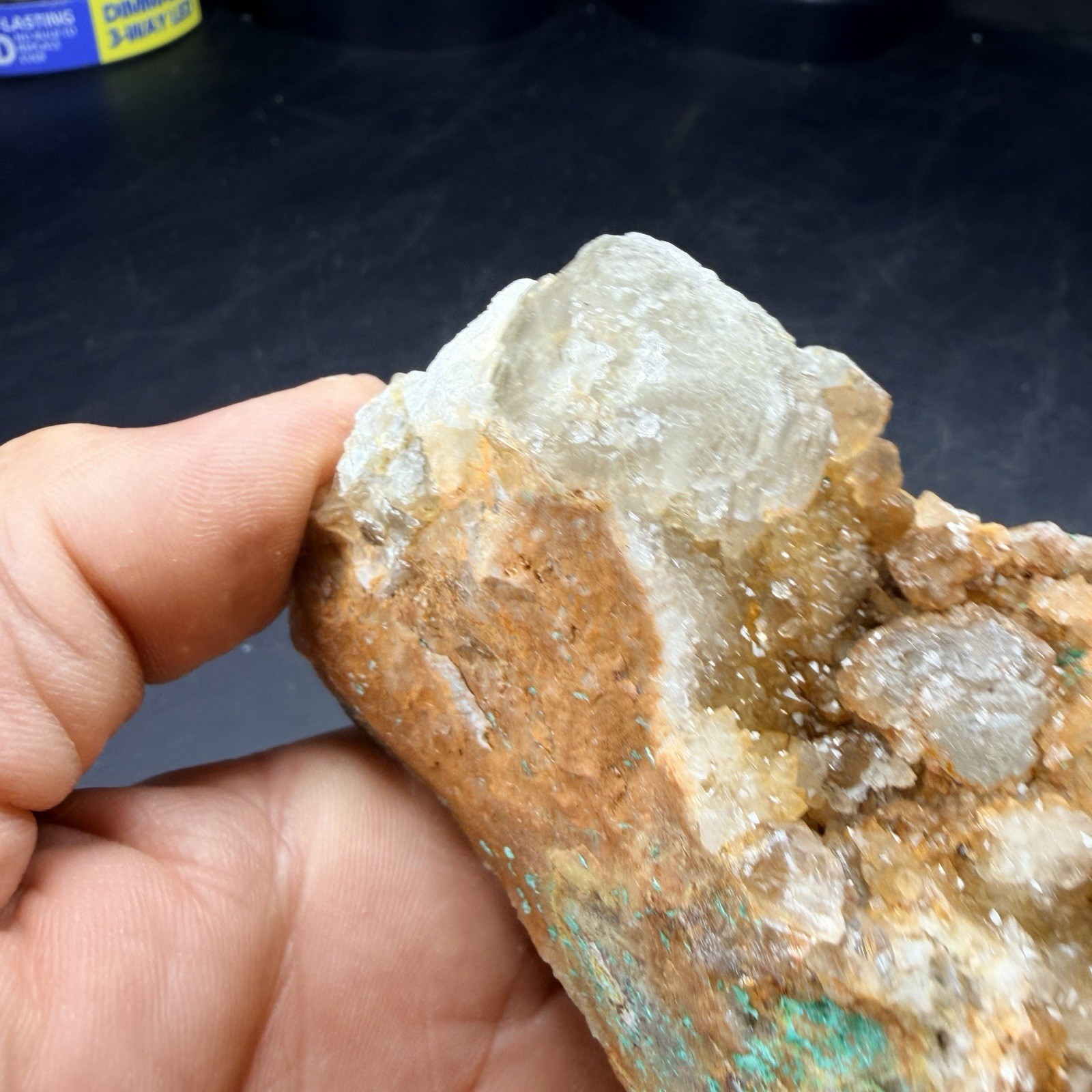 Fluorite Crystal Cluster Brochantite Quartz Crystals / New Mexico *VIDEO*