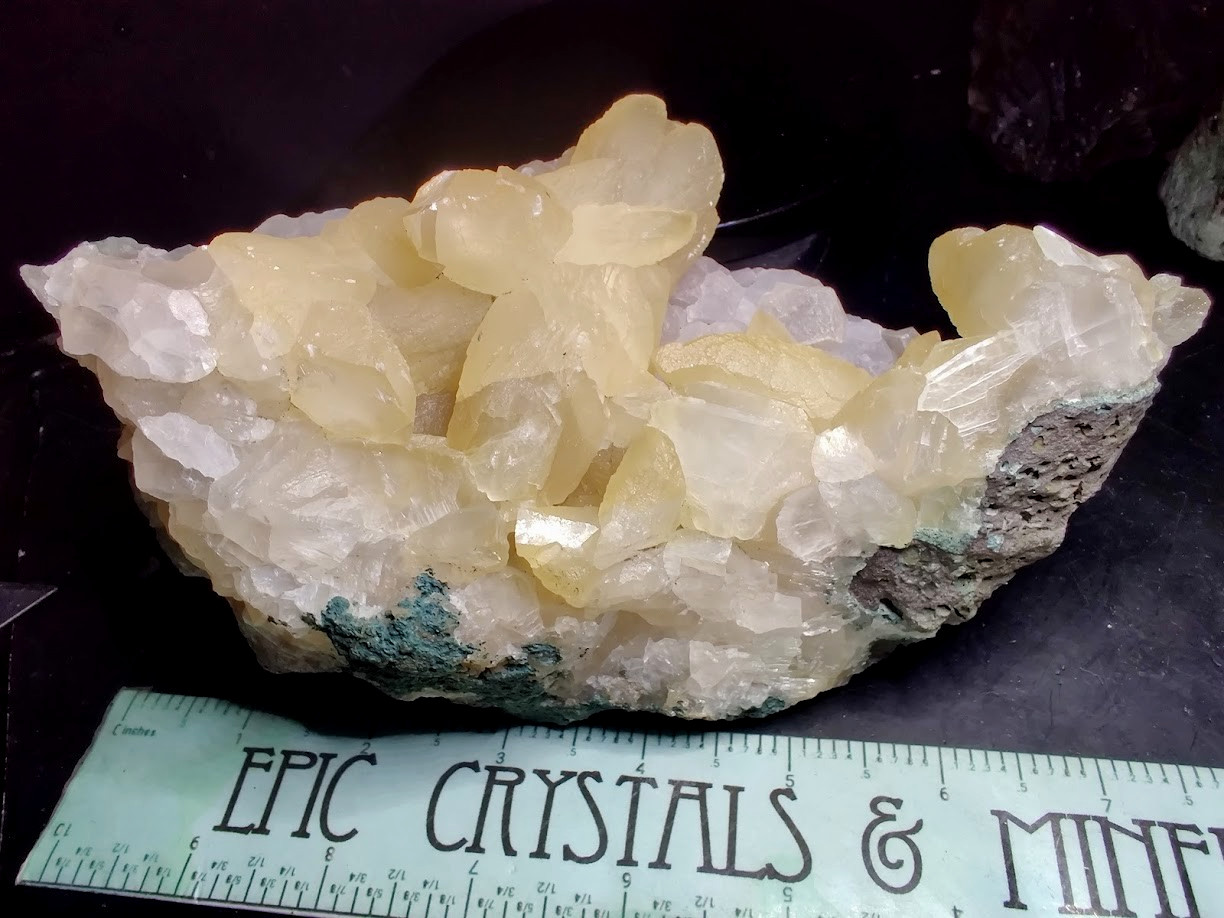 XXL Pink & White UV-Reacting Calcite Specimen: 2lb Museum Grade, See VIDEO